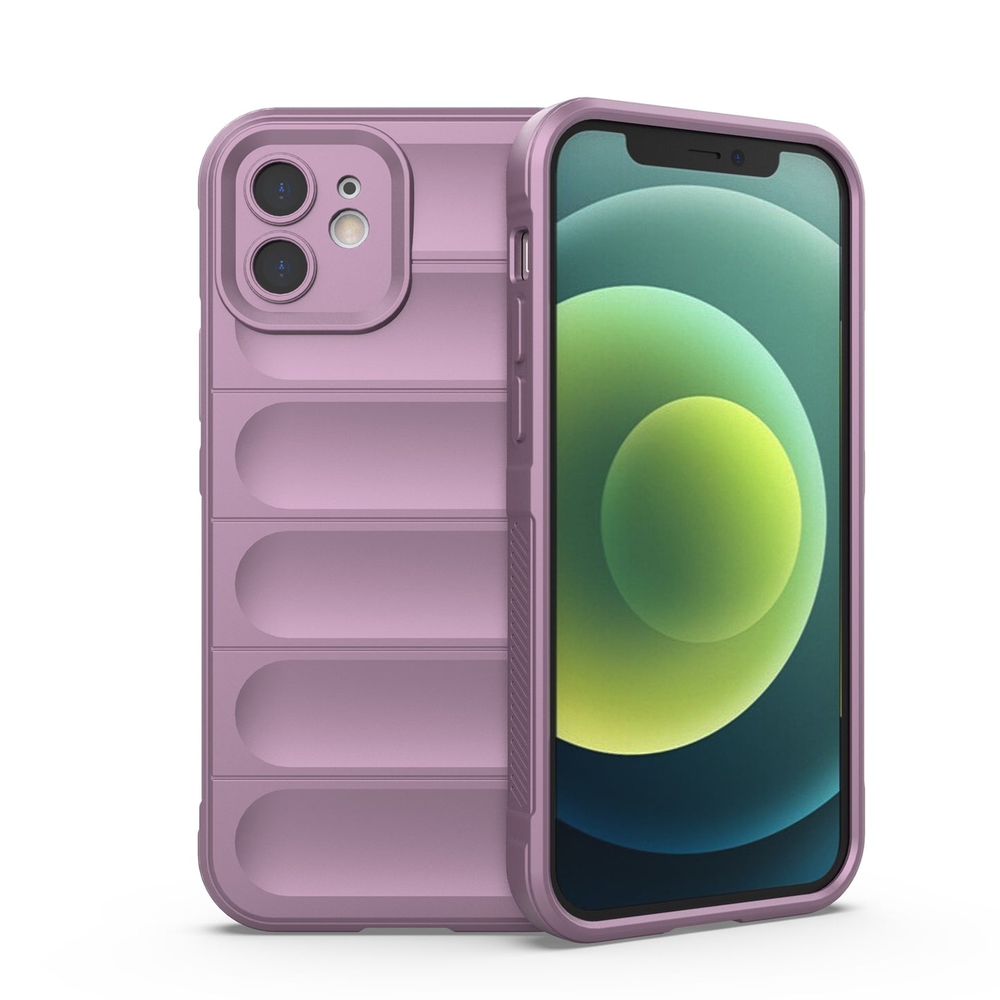 iPhone 12 Magic Shield Phone Case – Durable TPU + Flannel, Stylish Protection, Brightly Coloured, Wear-Resistant-buycases.co.uk