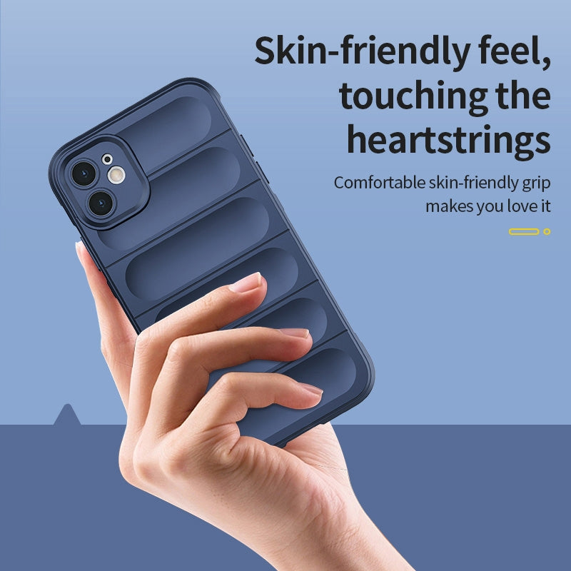 iPhone 13 Magic Shield Phone Case – Durable TPU + Flannel, Stylish Protection, Brightly Coloured, Wear-Resistant-buycases.co.uk