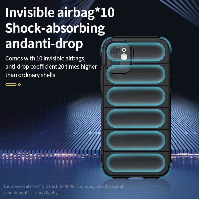 iPhone 13 Magic Shield Phone Case – Durable TPU + Flannel, Stylish Protection, Brightly Coloured, Wear-Resistant-buycases.co.uk