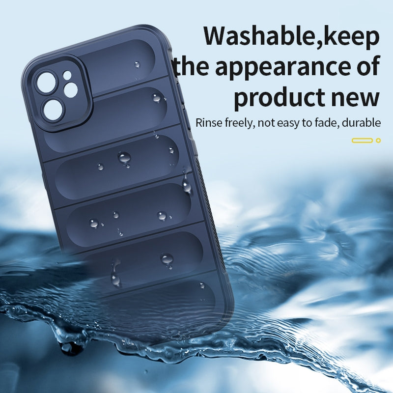 iPhone 13 Magic Shield Phone Case – Durable TPU + Flannel, Stylish Protection, Brightly Coloured, Wear-Resistant-buycases.co.uk
