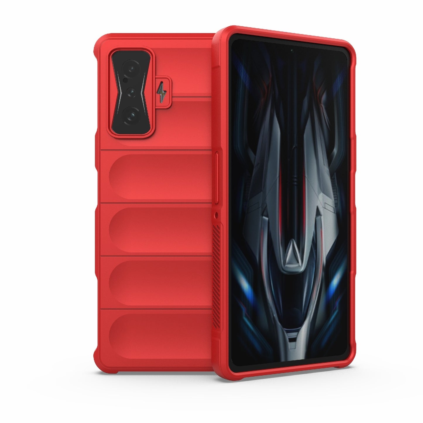 Xiaomi Redmi K50 Gaming Magic Shield Phone Case – Durable TPU + Flannel, Stylish Protection, Brightly Coloured, Wear-Resistant-buycases.co.uk