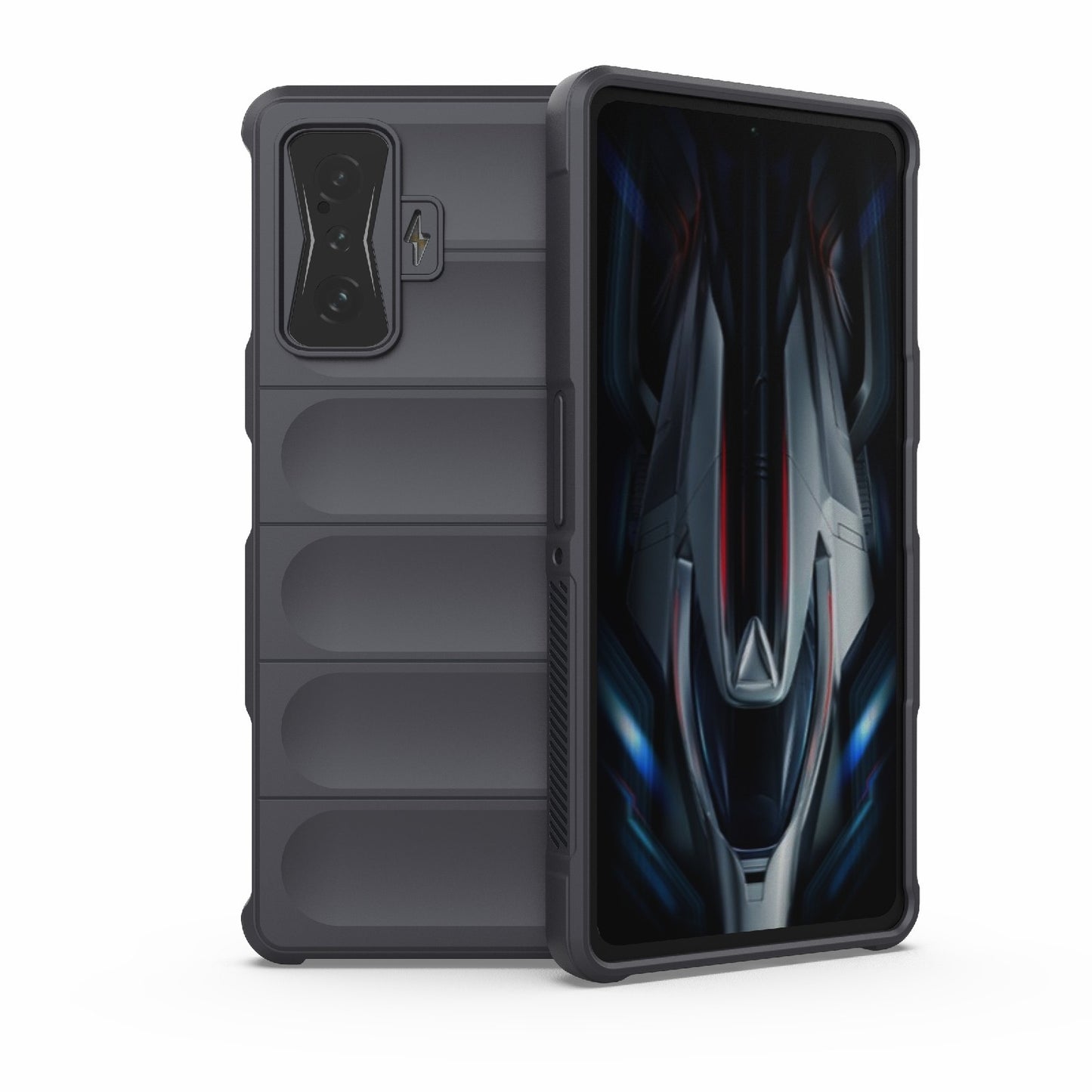 Xiaomi Redmi K50 Gaming Magic Shield Phone Case – Durable TPU + Flannel, Stylish Protection, Brightly Coloured, Wear-Resistant-buycases.co.uk
