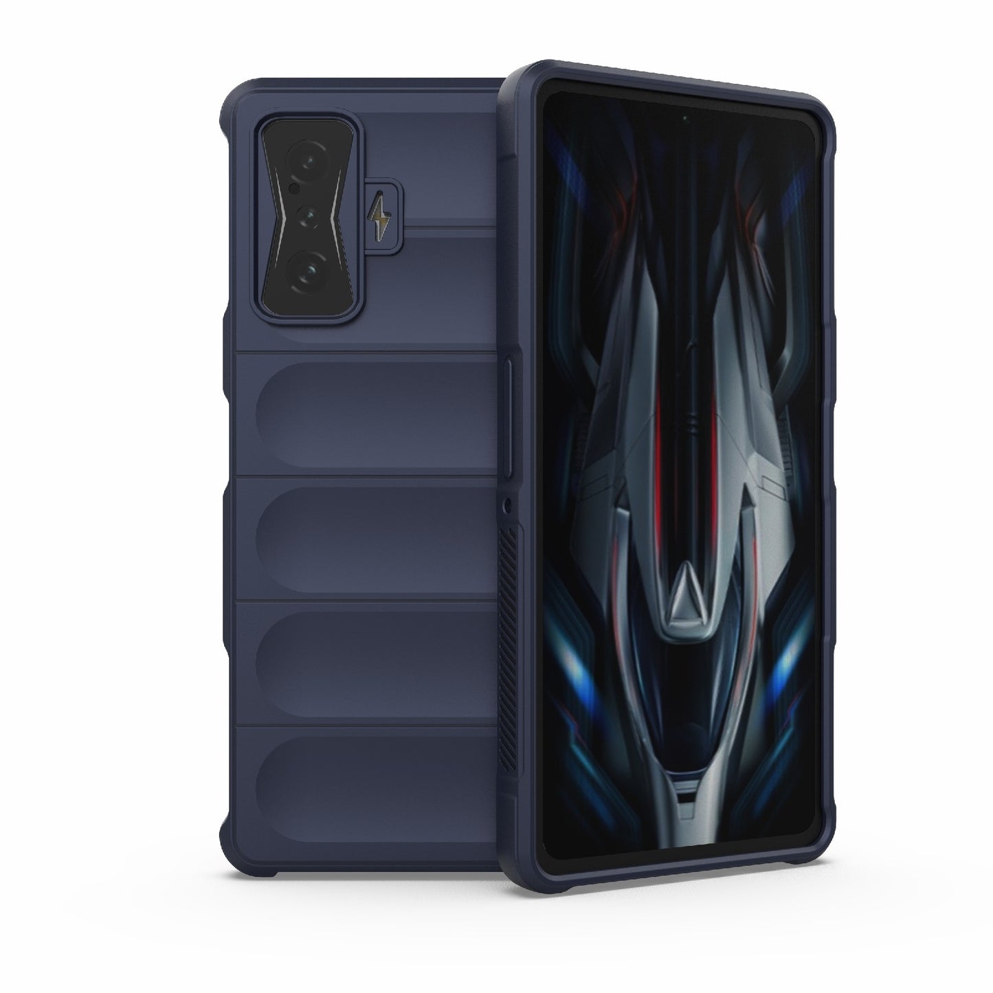 Xiaomi Redmi K50 Gaming Magic Shield Phone Case – Durable TPU + Flannel, Stylish Protection, Brightly Coloured, Wear-Resistant-buycases.co.uk