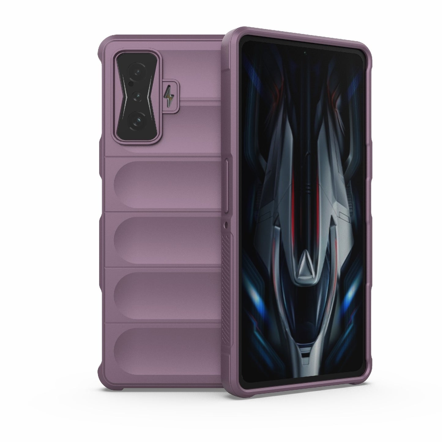 Xiaomi Redmi K50 Gaming Magic Shield Phone Case – Durable TPU + Flannel, Stylish Protection, Brightly Coloured, Wear-Resistant-buycases.co.uk
