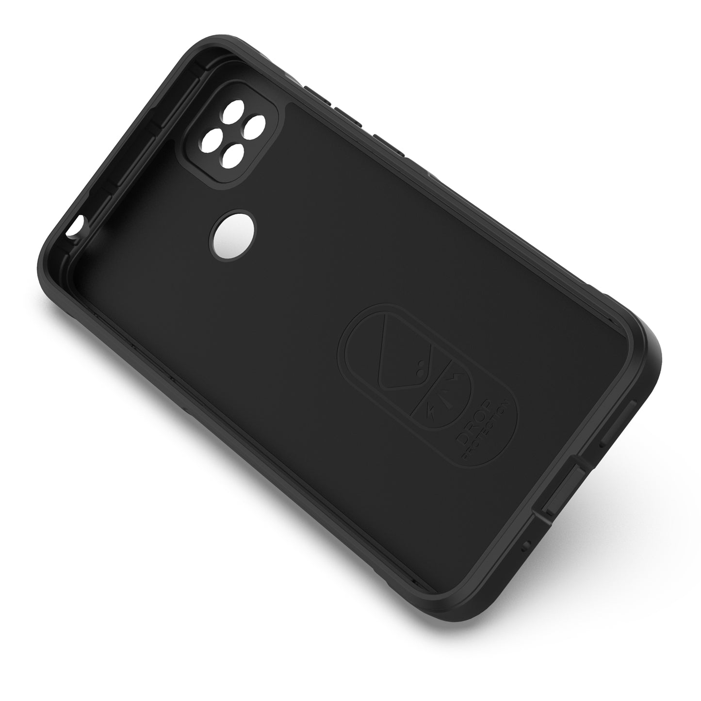 Xiaomi Redmi 9C Magic Shield Phone Case - Durable TPU + Flannel, Stylish Protection, Brightly Coloured, Wear-Resistant-buycases.co.uk