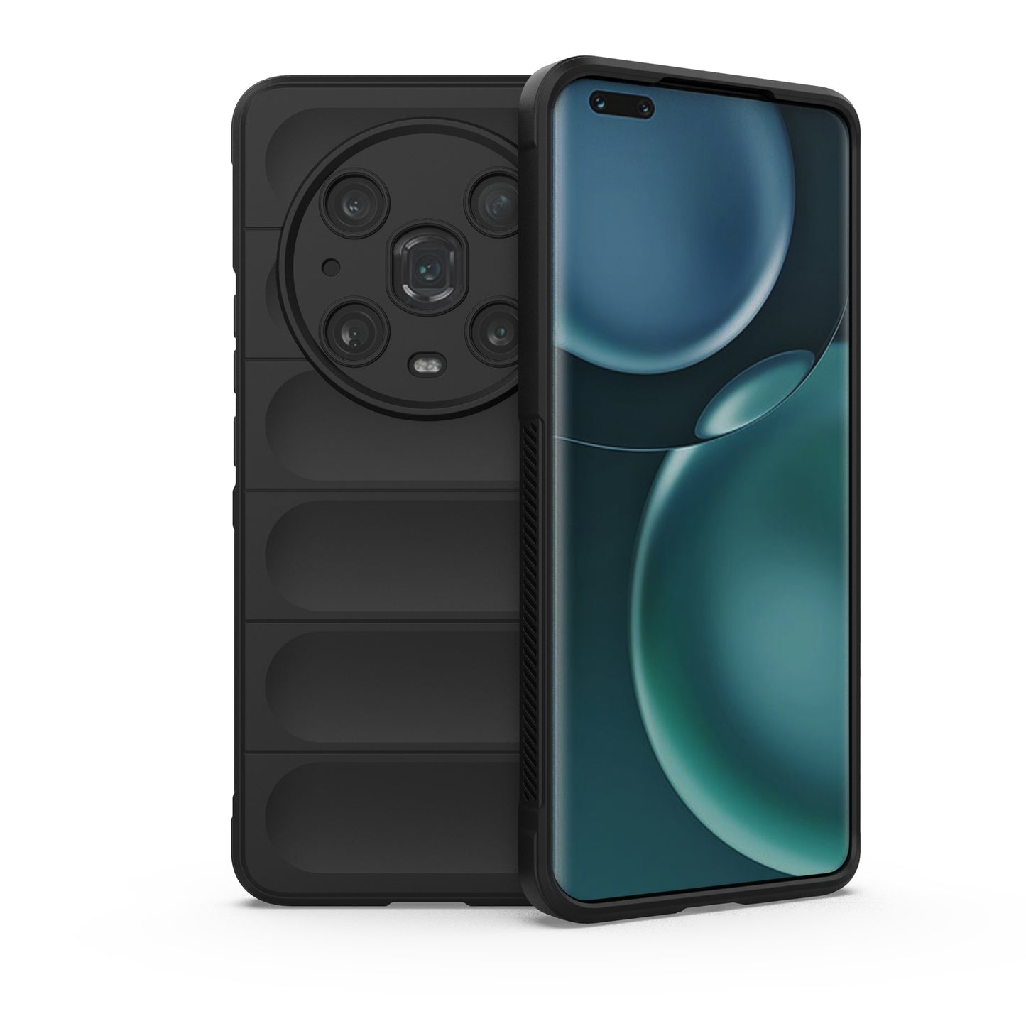 Honor Magic4 Pro Magic Shield Phone Case – Durable TPU + Flannel, Stylish Protection, Brightly Coloured, Wear-Resistant-buycases.co.uk