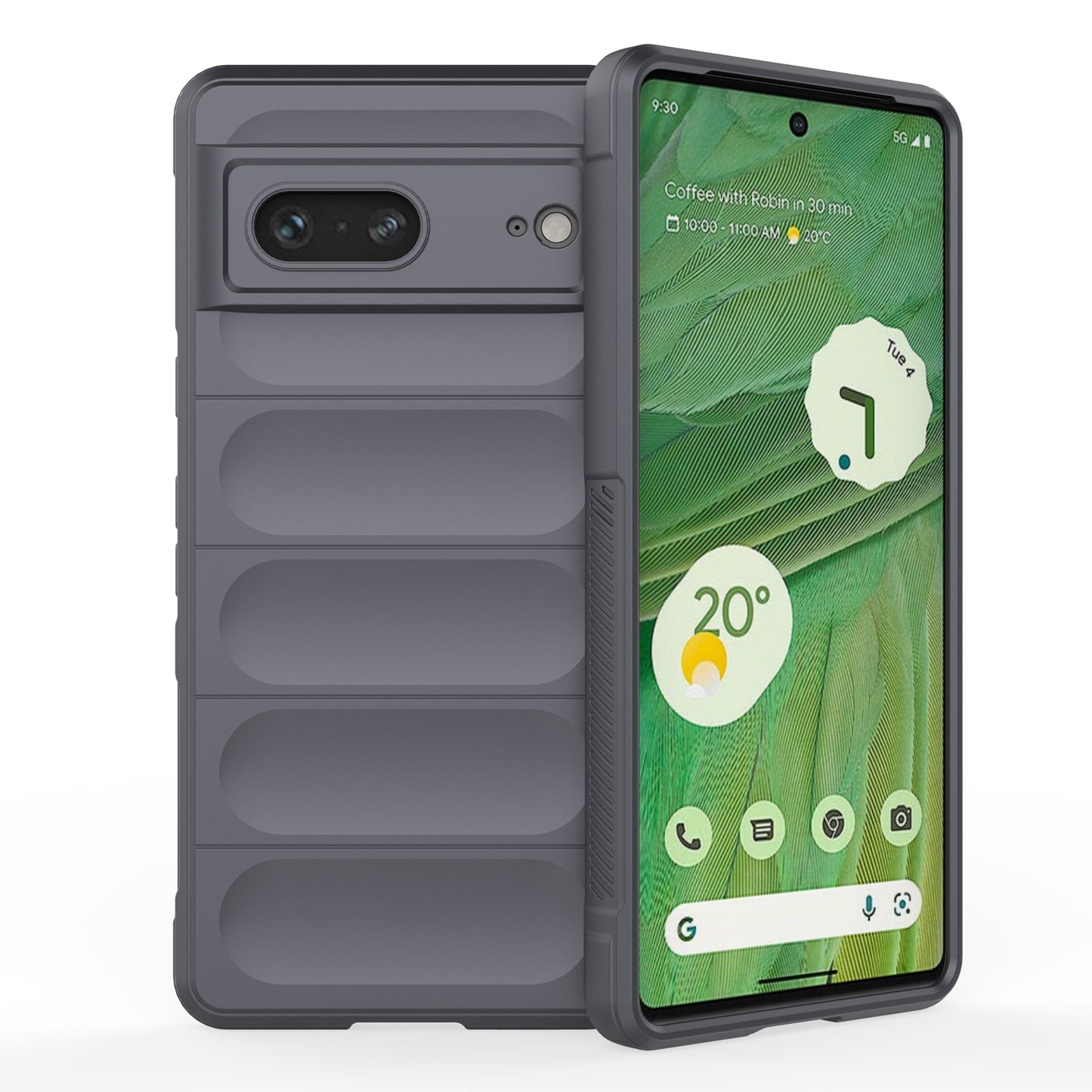 Google Pixel 7 Magic Shield Phone Case – Durable TPU + Flannel, Stylish Protection, Brightly Coloured, Wear-Resistant-buycases.co.uk