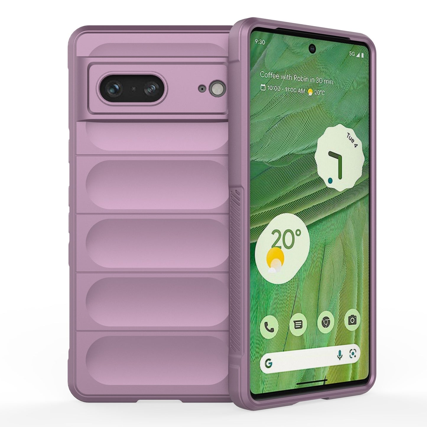 Google Pixel 7 Magic Shield Phone Case – Durable TPU + Flannel, Stylish Protection, Brightly Coloured, Wear-Resistant-buycases.co.uk