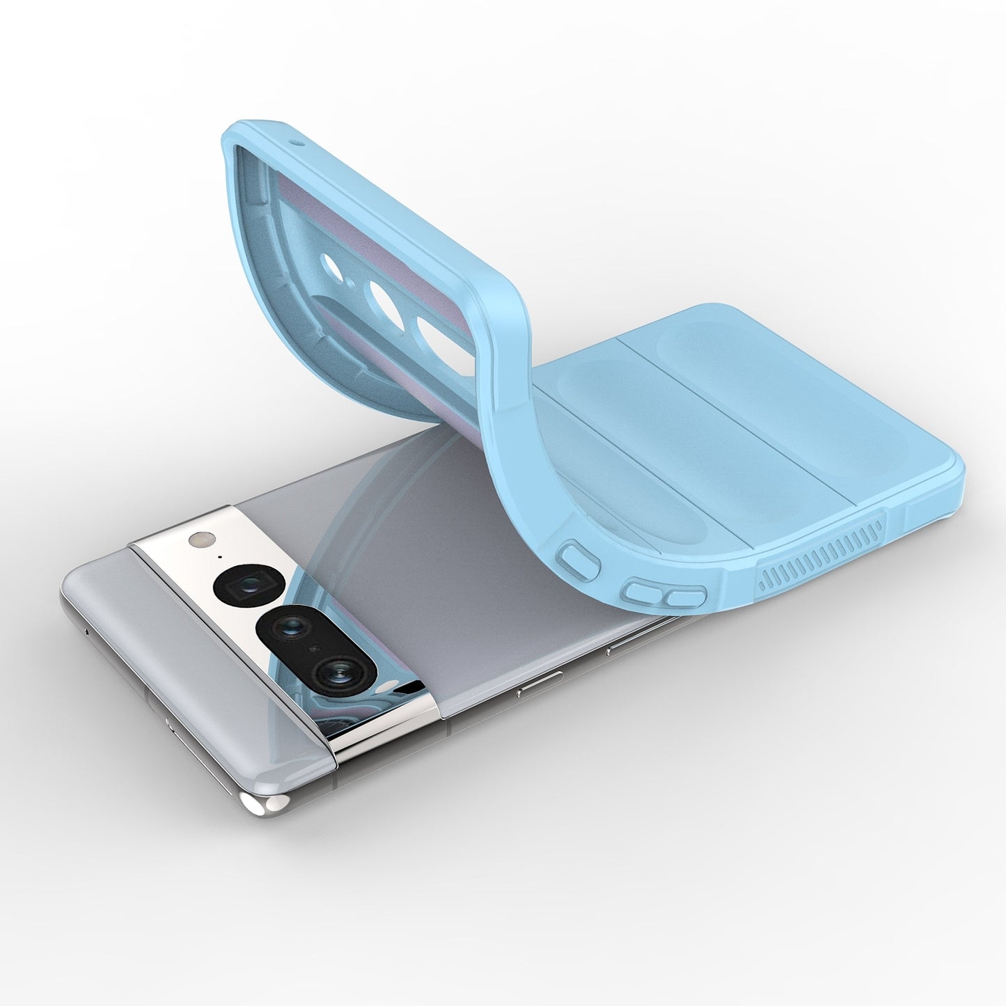 Google Pixel 7 Pro Magic Shield Phone Case – Durable TPU + Flannel, Stylish Protection, Brightly Coloured, Wear-Resistant-buycases.co.uk