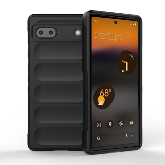 Google Pixel 6a Magic Shield Phone Case – Durable TPU + Flannel, Stylish Protection, Brightly Coloured, Wear-Resistant-buycases.co.uk