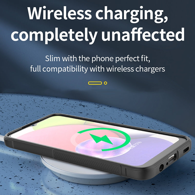 Samsung Galaxy A03s Magic Shield Phone Case – Durable TPU + Flannel, Stylish Protection, Brightly Coloured, Wear-Resistant-buycases.co.uk