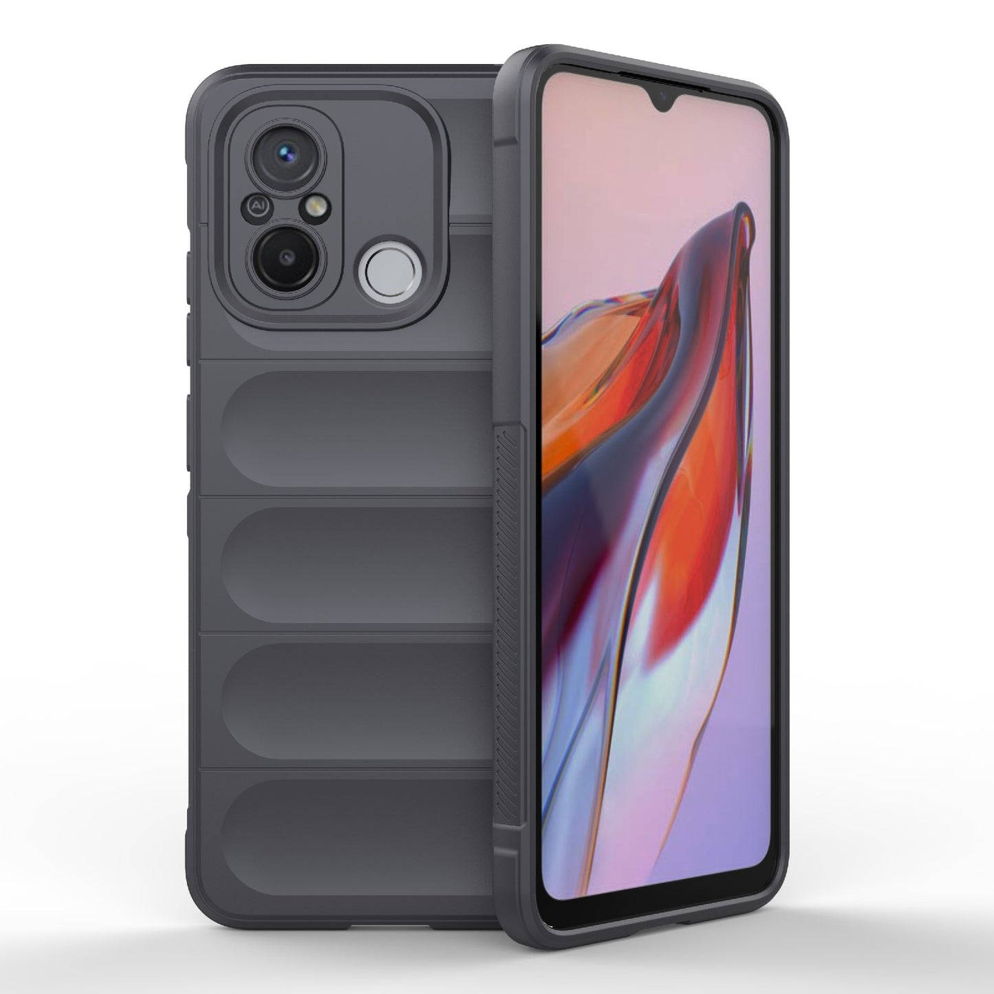 Xiaomi Redmi 12C Magic Shield Phone Case – Durable TPU + Flannel, Stylish Protection, Brightly Coloured, Wear-Resistant-buycases.co.uk