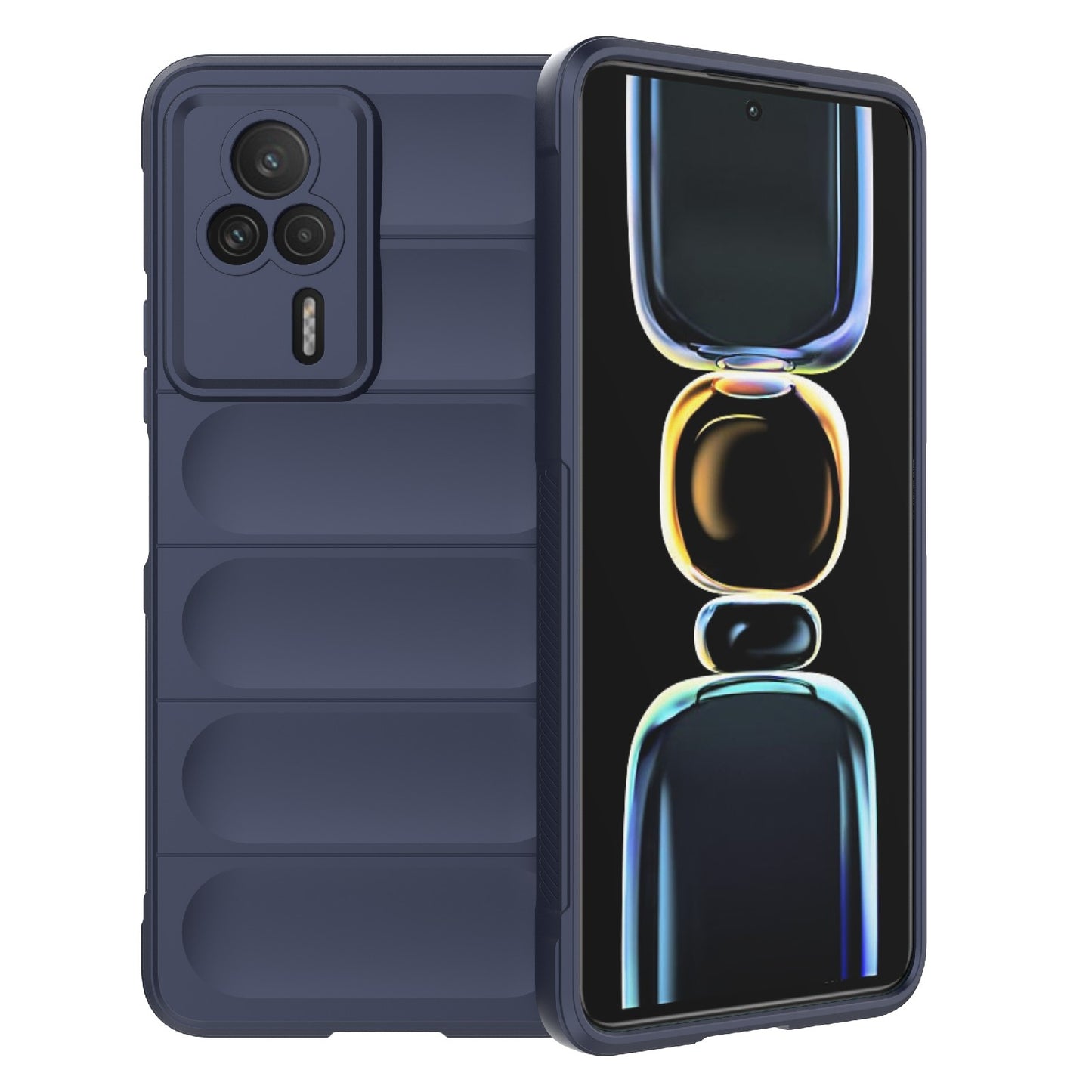 Xiaomi Redmi K60E 5G Magic Shield Phone Case – Durable TPU + Flannel, Stylish Protection, Brightly Coloured, Wear-Resistant-buycases.co.uk