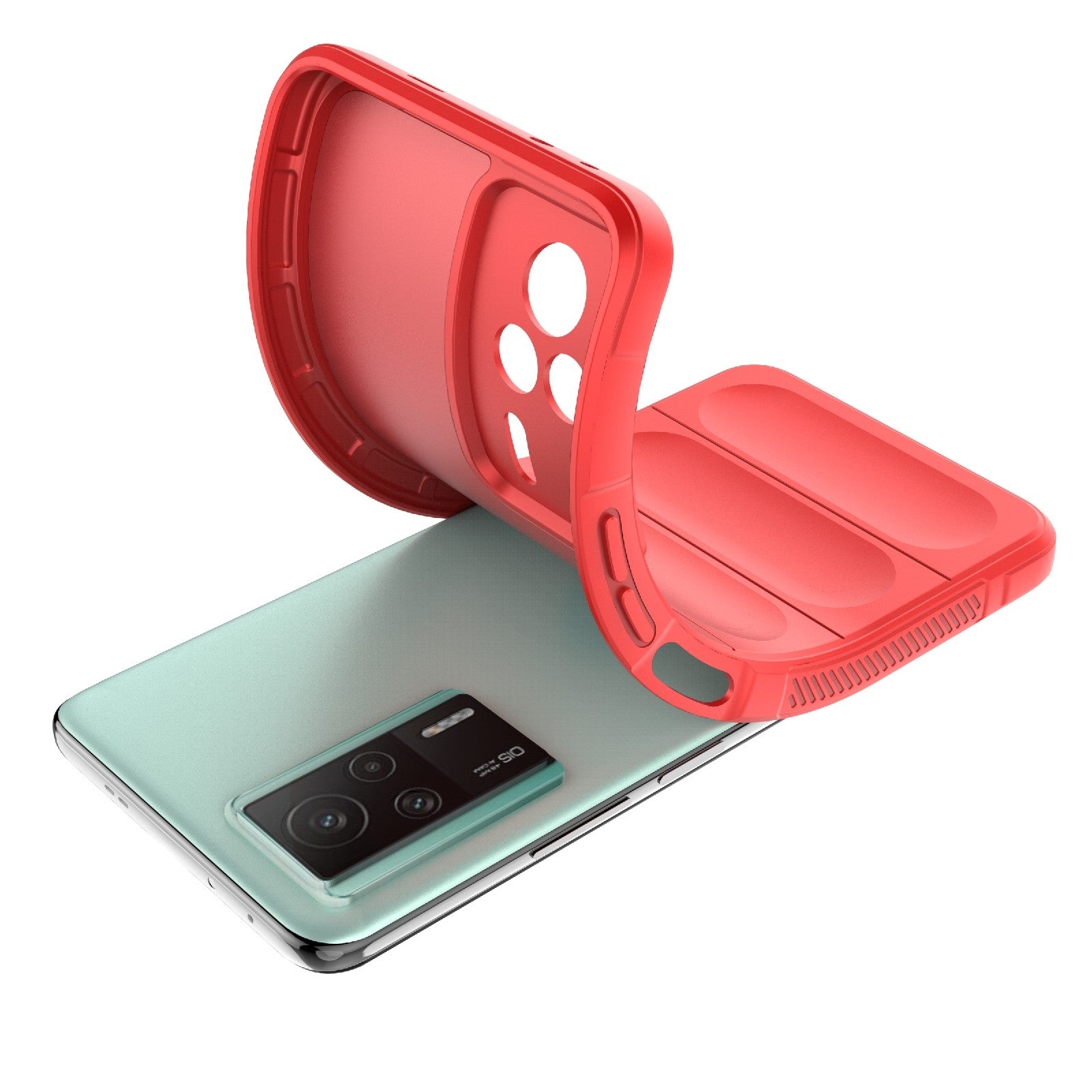 Xiaomi Redmi K60E 5G Magic Shield Phone Case – Durable TPU + Flannel, Stylish Protection, Brightly Coloured, Wear-Resistant-buycases.co.uk