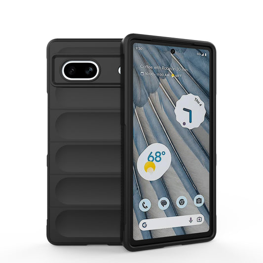Google Pixel 7a Magic Shield Phone Case – Durable TPU + Flannel, Stylish Protection, Brightly Coloured, Wear-Resistant-buycases.co.uk