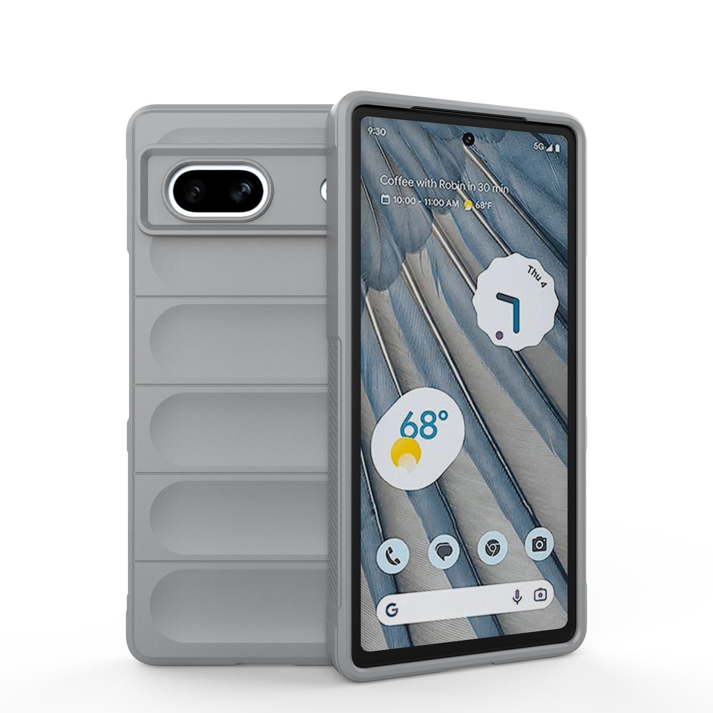Google Pixel 7a Magic Shield Phone Case – Durable TPU + Flannel, Stylish Protection, Brightly Coloured, Wear-Resistant-buycases.co.uk