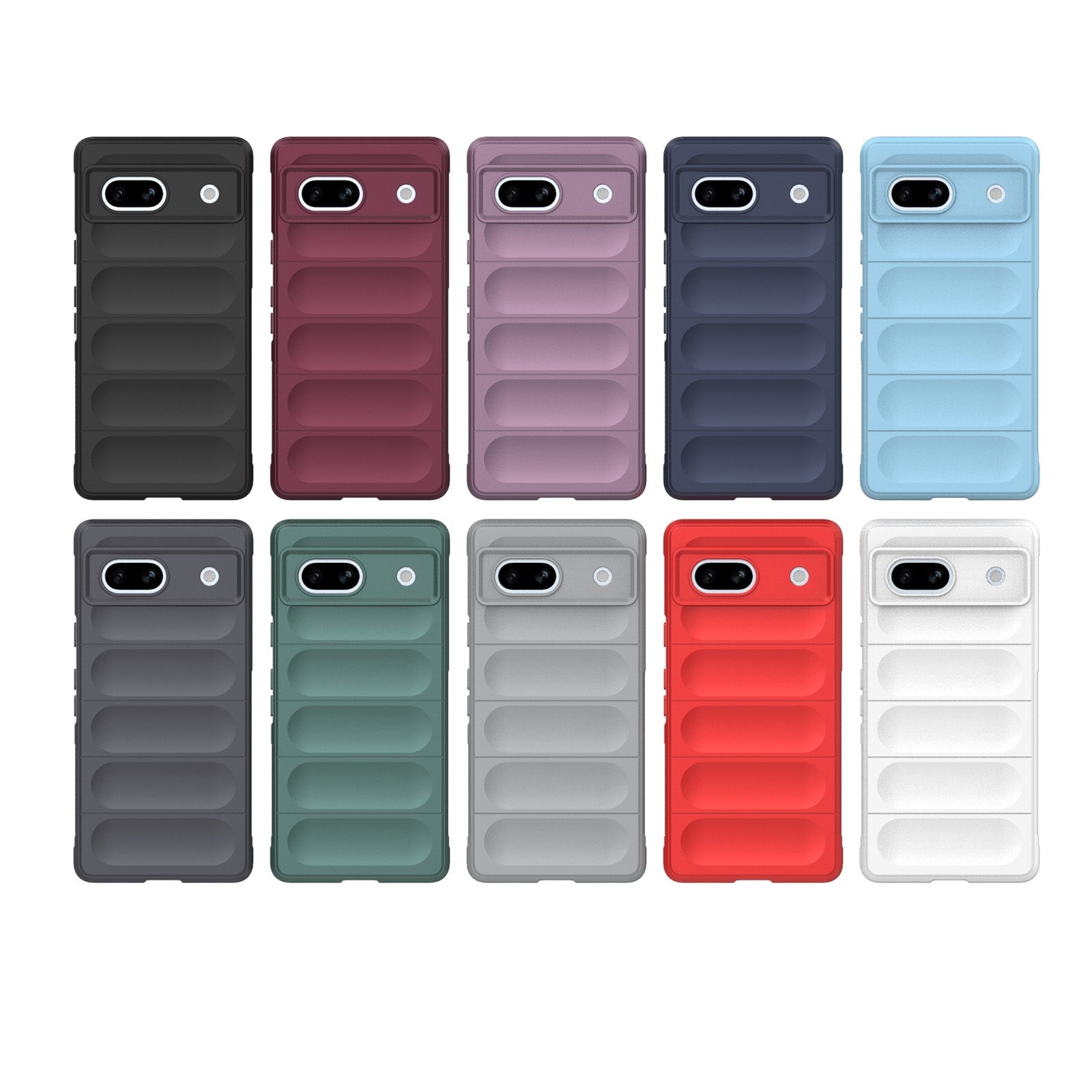 Google Pixel 7a Magic Shield Phone Case – Durable TPU + Flannel, Stylish Protection, Brightly Coloured, Wear-Resistant-buycases.co.uk