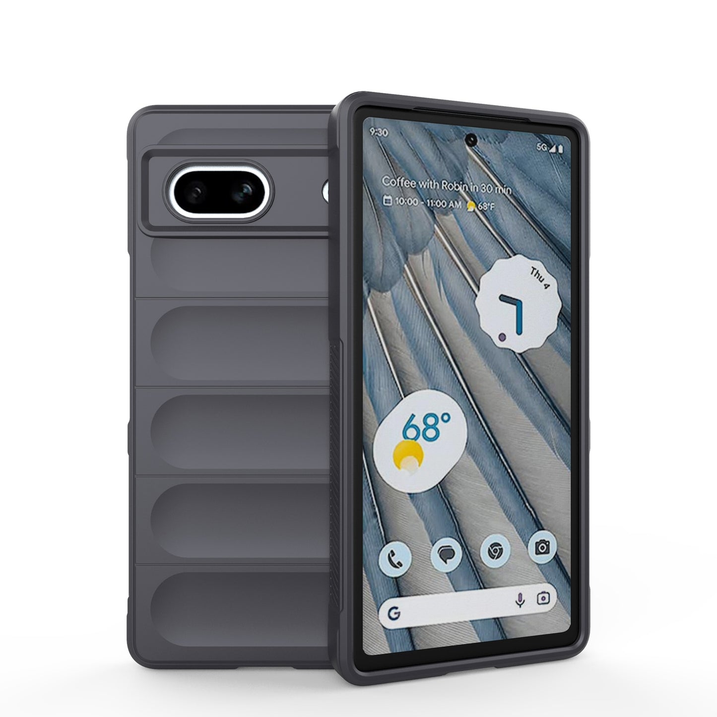Google Pixel 7a Magic Shield Phone Case – Durable TPU + Flannel, Stylish Protection, Brightly Coloured, Wear-Resistant-buycases.co.uk