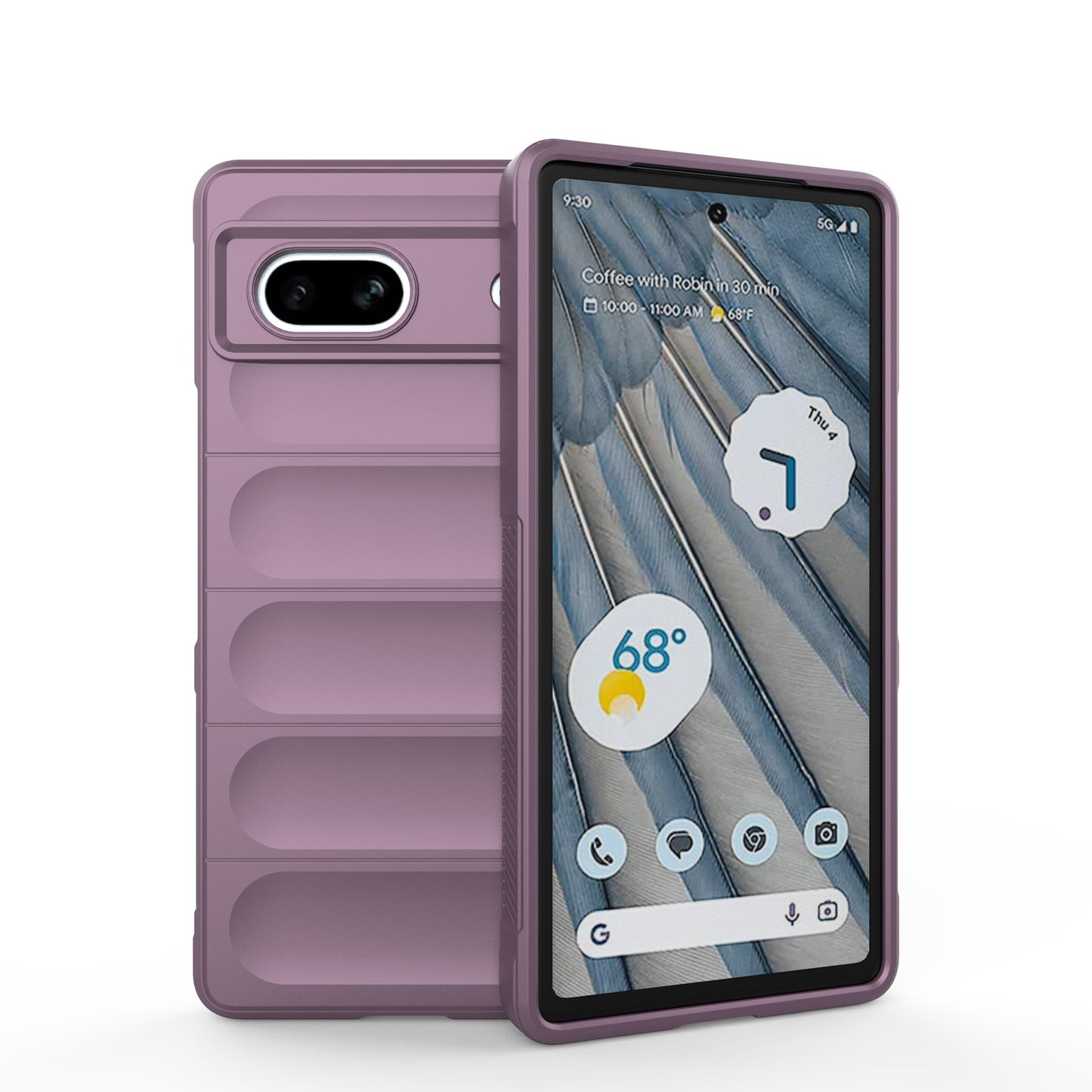 Google Pixel 7a Magic Shield Phone Case – Durable TPU + Flannel, Stylish Protection, Brightly Coloured, Wear-Resistant-buycases.co.uk