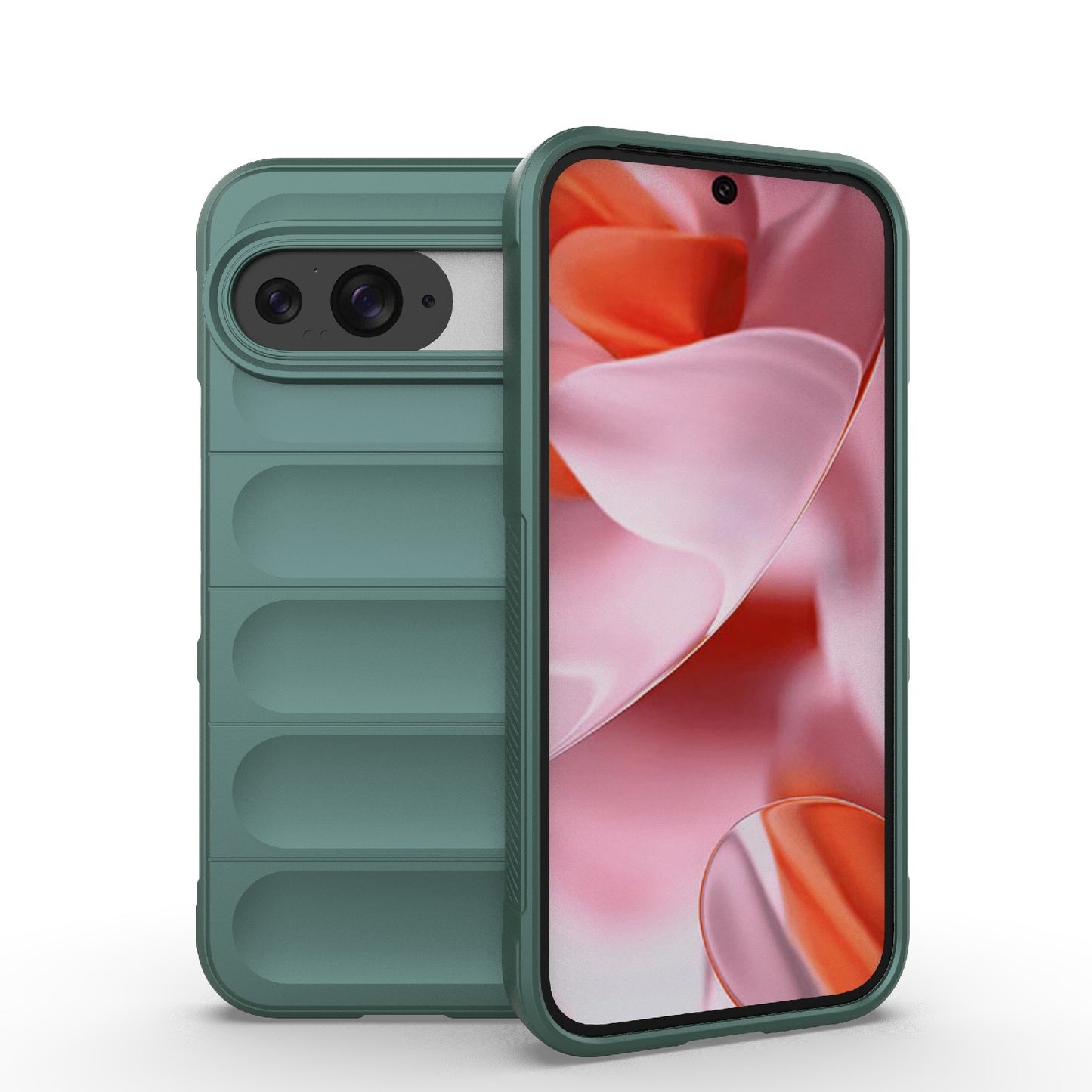 Google Pixel 9 Pro 5G Magic Shield Phone Case – Durable TPU + Flannel, Stylish Protection, Brightly Coloured, Wear-Resistant-buycases.co.uk