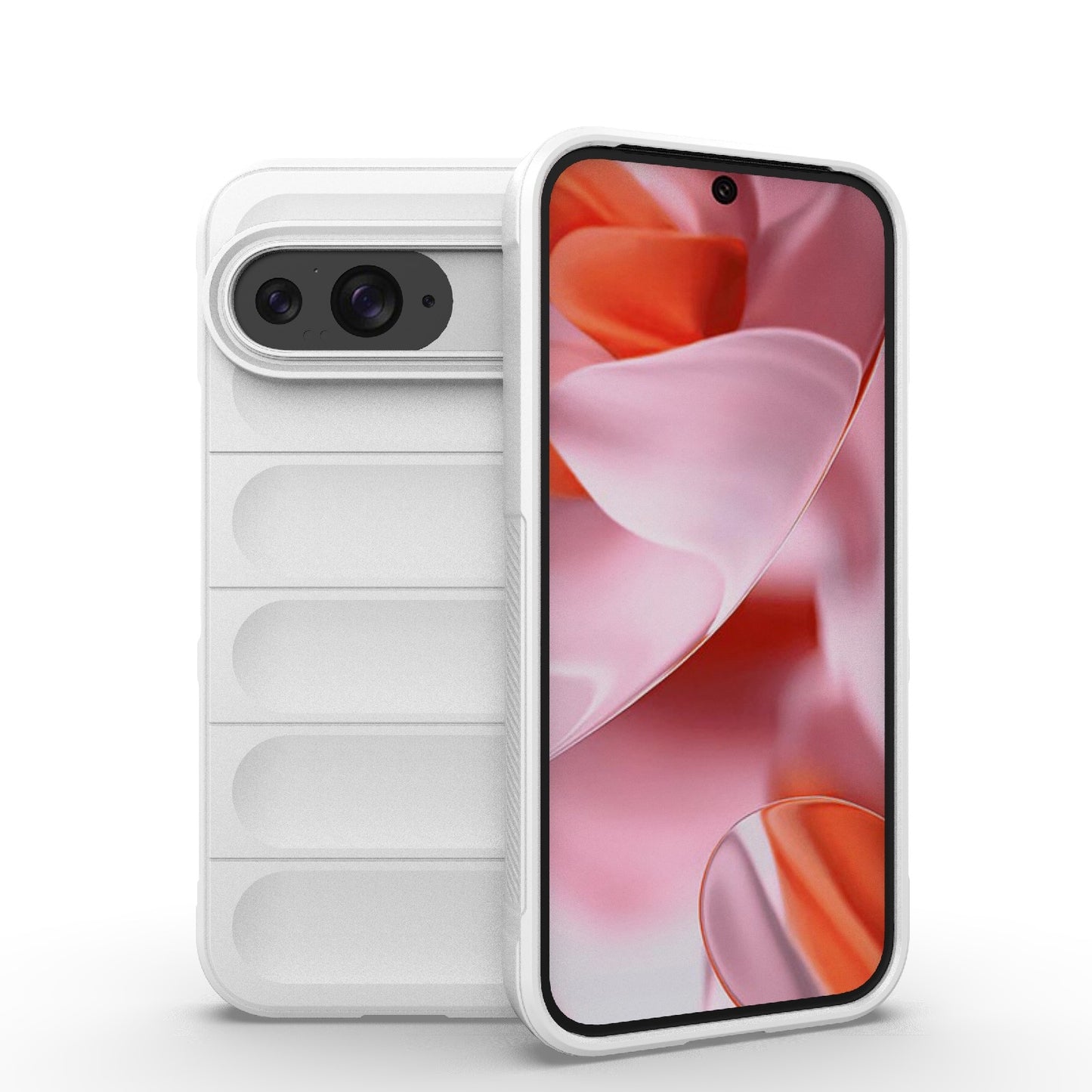 Google Pixel 9 5G Global Magic Shield Phone Case – Durable TPU + Flannel, Stylish Protection, Brightly Coloured, Wear-Resistant-buycases.co.uk