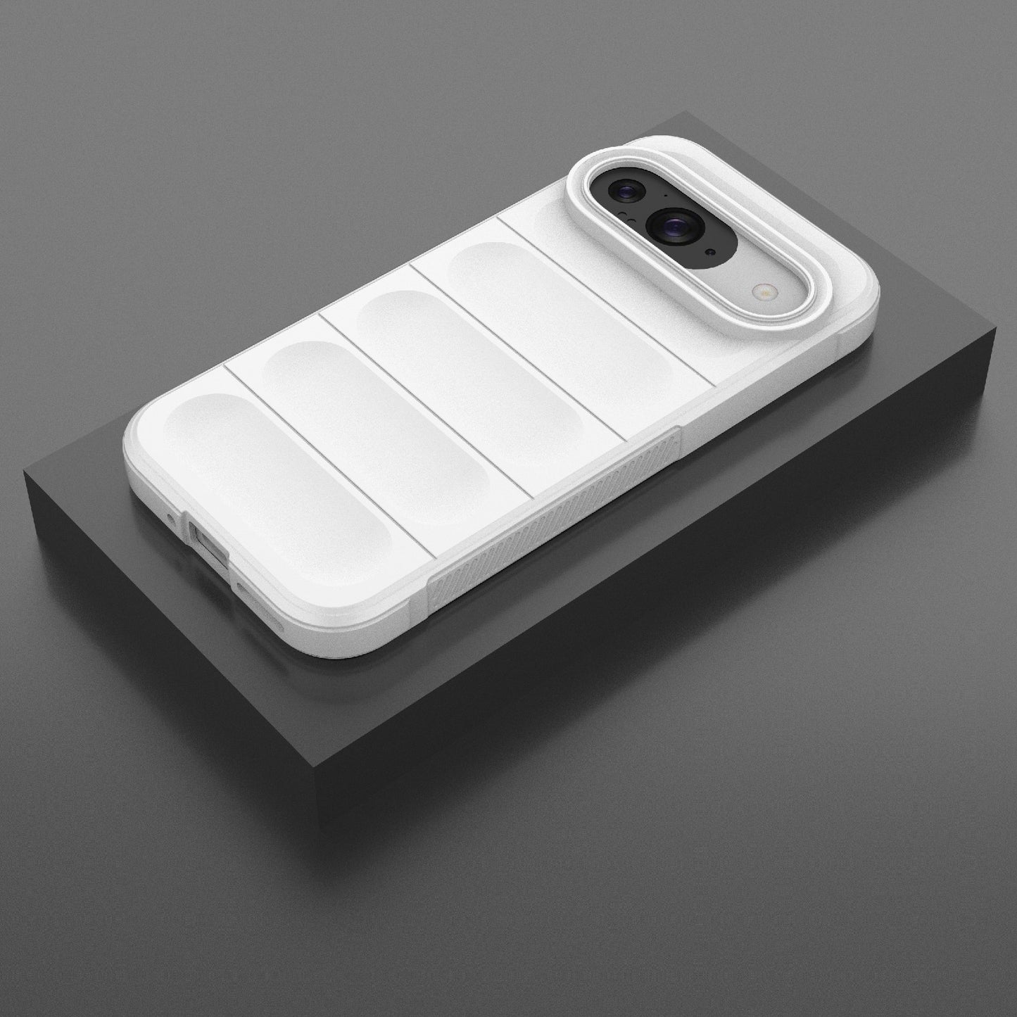 Google Pixel 9 5G Global Magic Shield Phone Case – Durable TPU + Flannel, Stylish Protection, Brightly Coloured, Wear-Resistant-buycases.co.uk