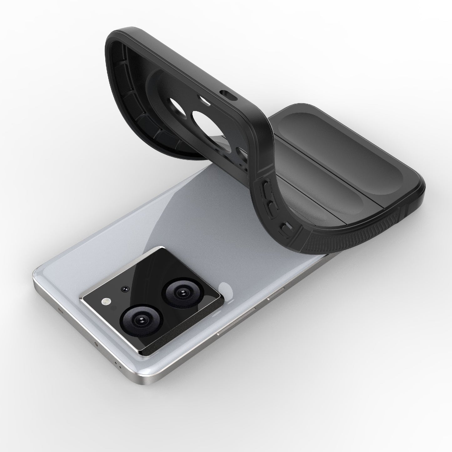 Xiaomi Redmi K60 Ultra Magic Shield Phone Case – Durable TPU + Flannel, Stylish Protection, Brightly Coloured, Wear-Resistant-buycases.co.uk