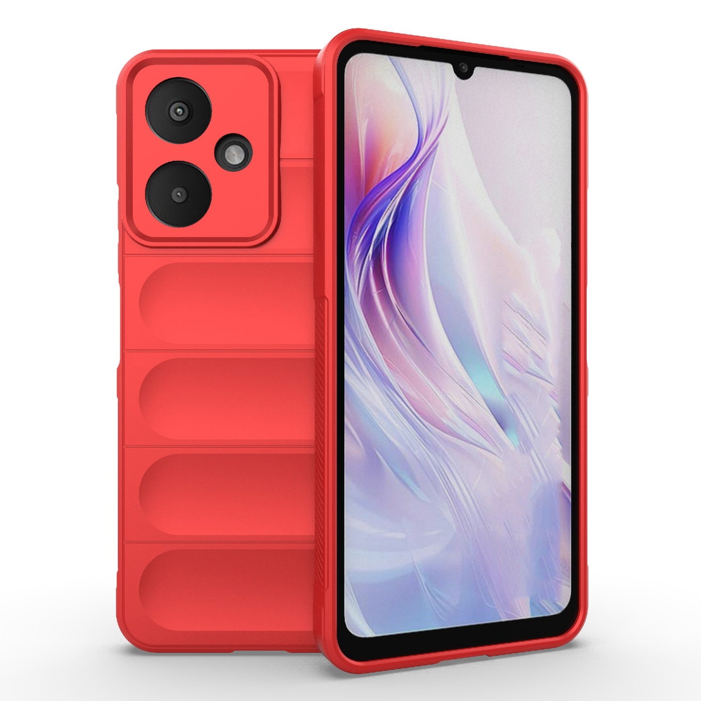 Xiaomi Redmi 13C 5G Magic Shield Phone Case – Durable TPU + Flannel, Stylish Protection, Brightly Coloured, Wear-Resistant-buycases.co.uk