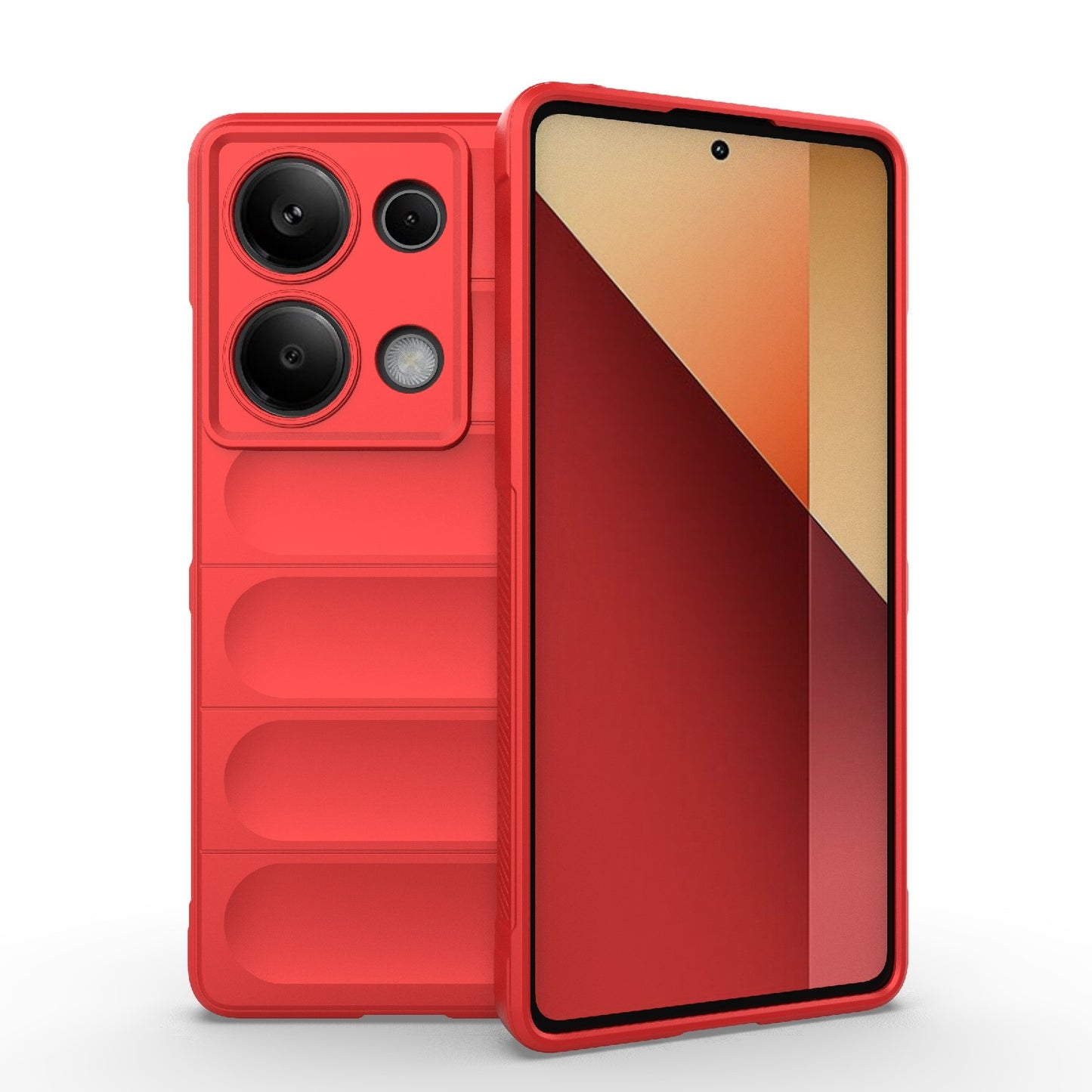 Xiaomi Redmi Note 13 Pro 4G Global Magic Shield Phone Case – Durable TPU + Flannel, Stylish Protection, Brightly Coloured, Wear-Resistant-buycases.co.uk