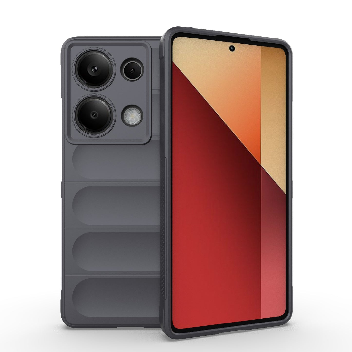 Xiaomi Redmi Note 13 Pro 4G Global Magic Shield Phone Case – Durable TPU + Flannel, Stylish Protection, Brightly Coloured, Wear-Resistant-buycases.co.uk