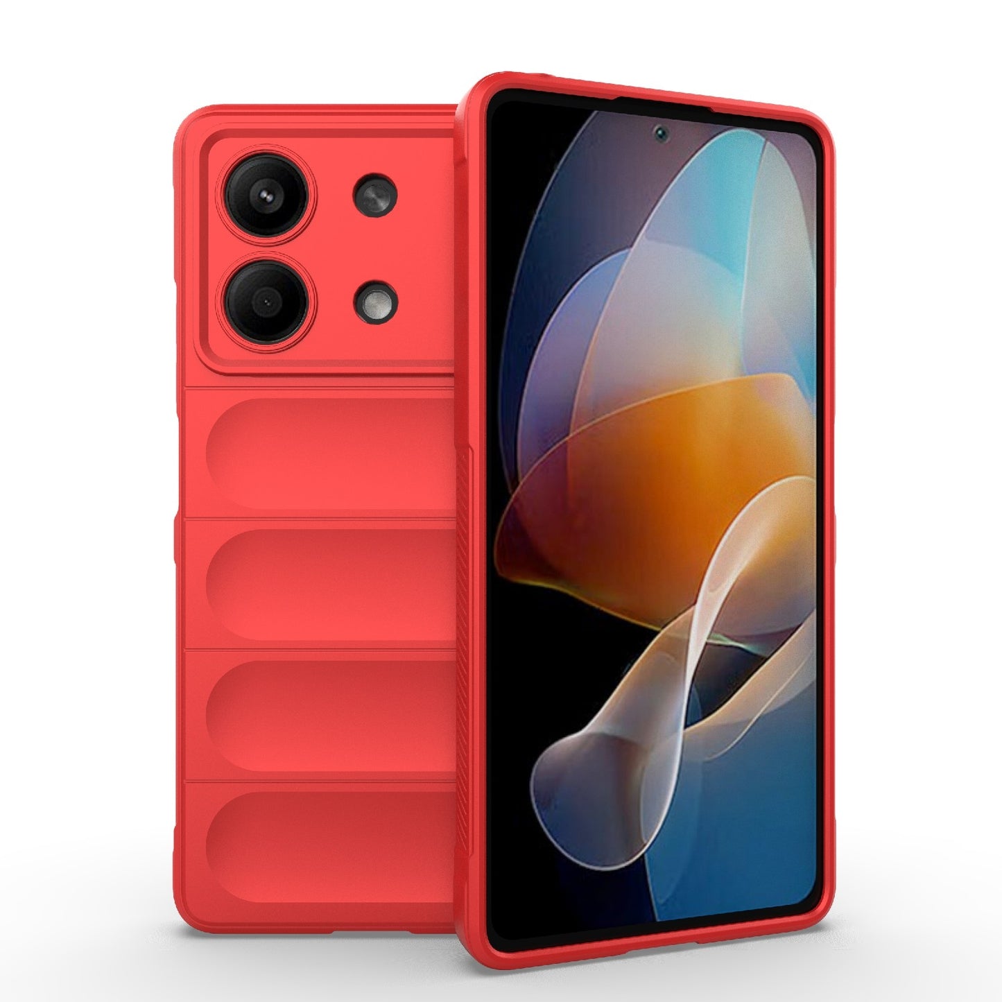 Xiaomi Redmi Note 13R Pro 5G Magic Shield Phone Case – Durable TPU + Flannel, Stylish Protection, Brightly Coloured, Wear-Resistant-buycases.co.uk