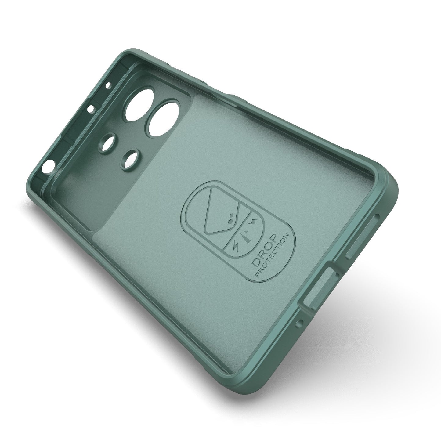 Xiaomi Redmi Note 13R Pro 5G Magic Shield Phone Case – Durable TPU + Flannel, Stylish Protection, Brightly Coloured, Wear-Resistant-buycases.co.uk