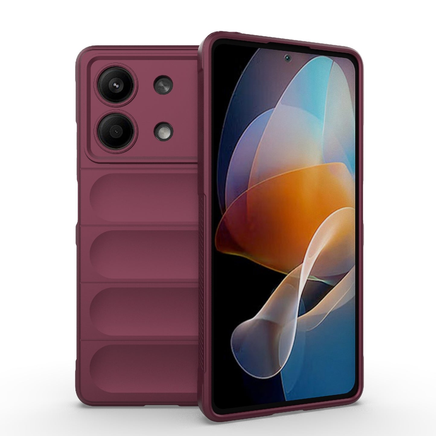 Xiaomi Redmi Note 13R Pro 5G Magic Shield Phone Case – Durable TPU + Flannel, Stylish Protection, Brightly Coloured, Wear-Resistant-buycases.co.uk