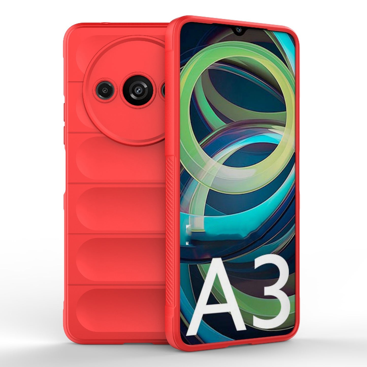 Xiaomi Redmi A3 4G Global Magic Shield Phone Case – Durable TPU + Flannel, Stylish Protection, Brightly Coloured, Wear-Resistant-buycases.co.uk