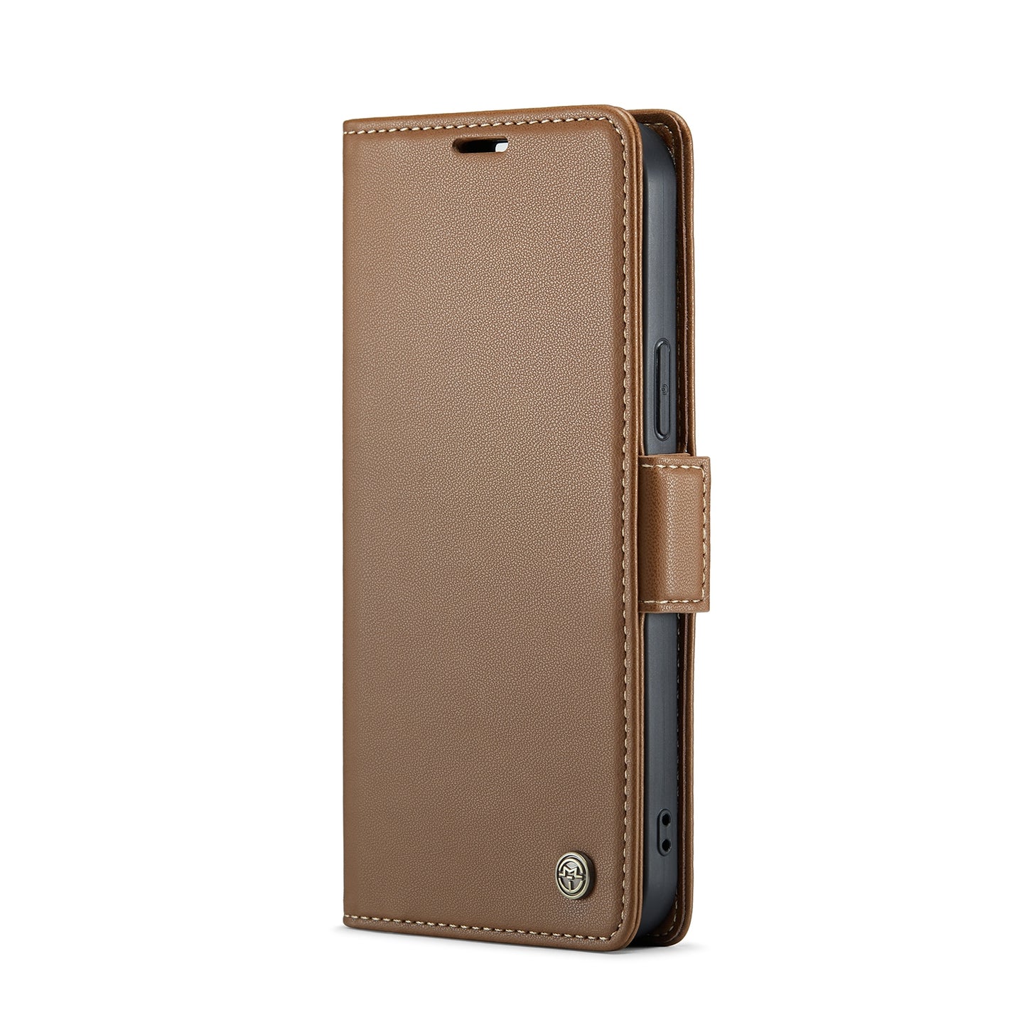 iPhone 13 Pro Leather Wallet Case - RFID Blocking, Stand Function, Card Slots