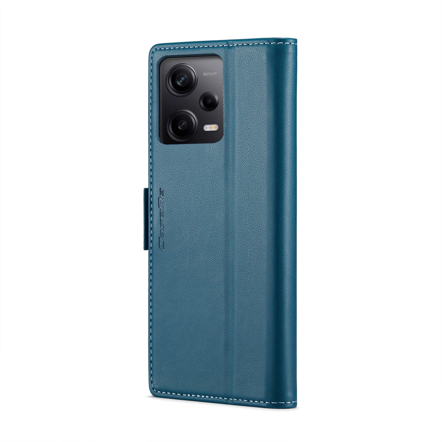 Xiaomi Redmi Note 12 Pro 5G Global Leather Wallet Case - RFID Blocking, Stand Function, Card Slots