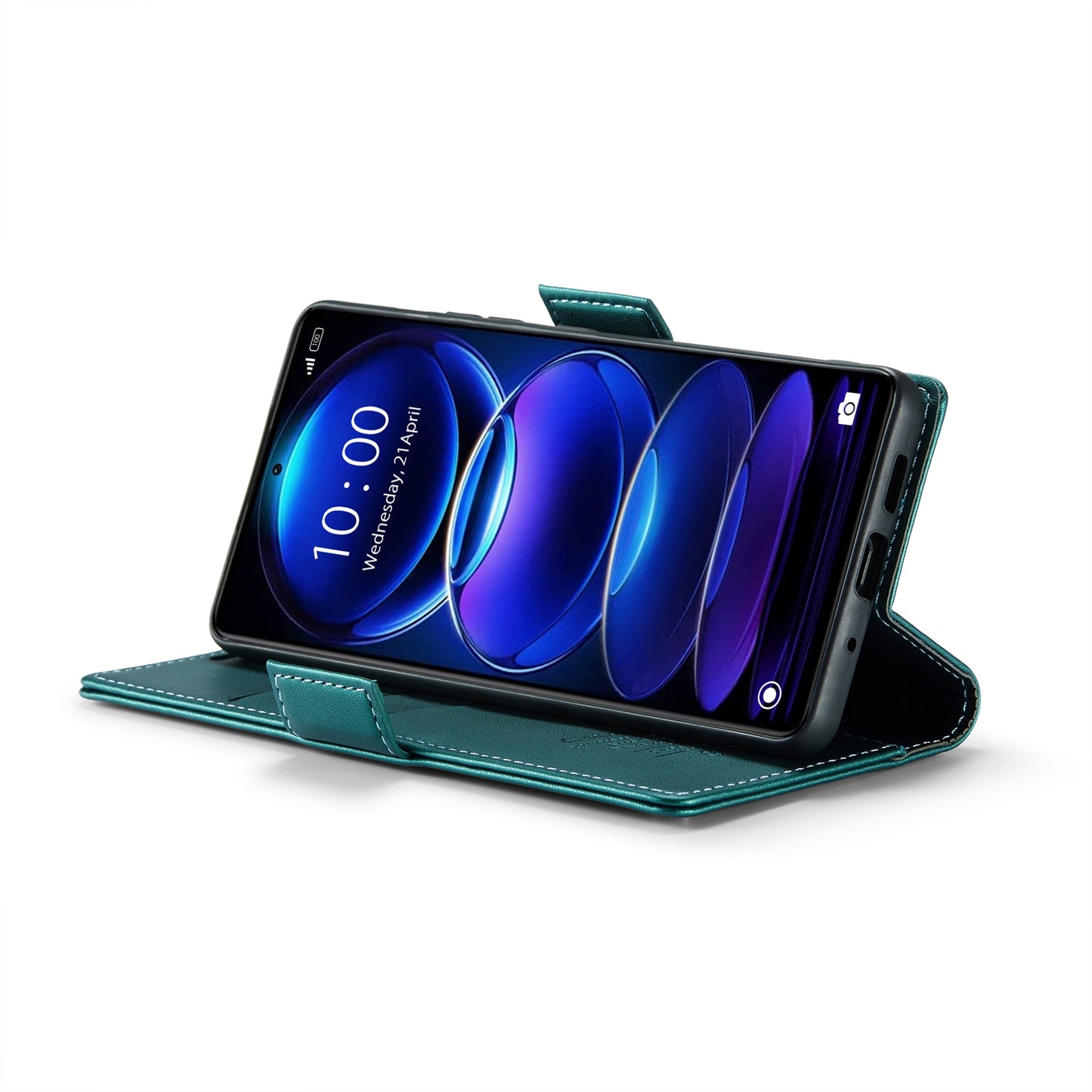 Xiaomi Poco X5 Pro 5G Leather Wallet Case - RFID Blocking, Stand Function, Card Slots