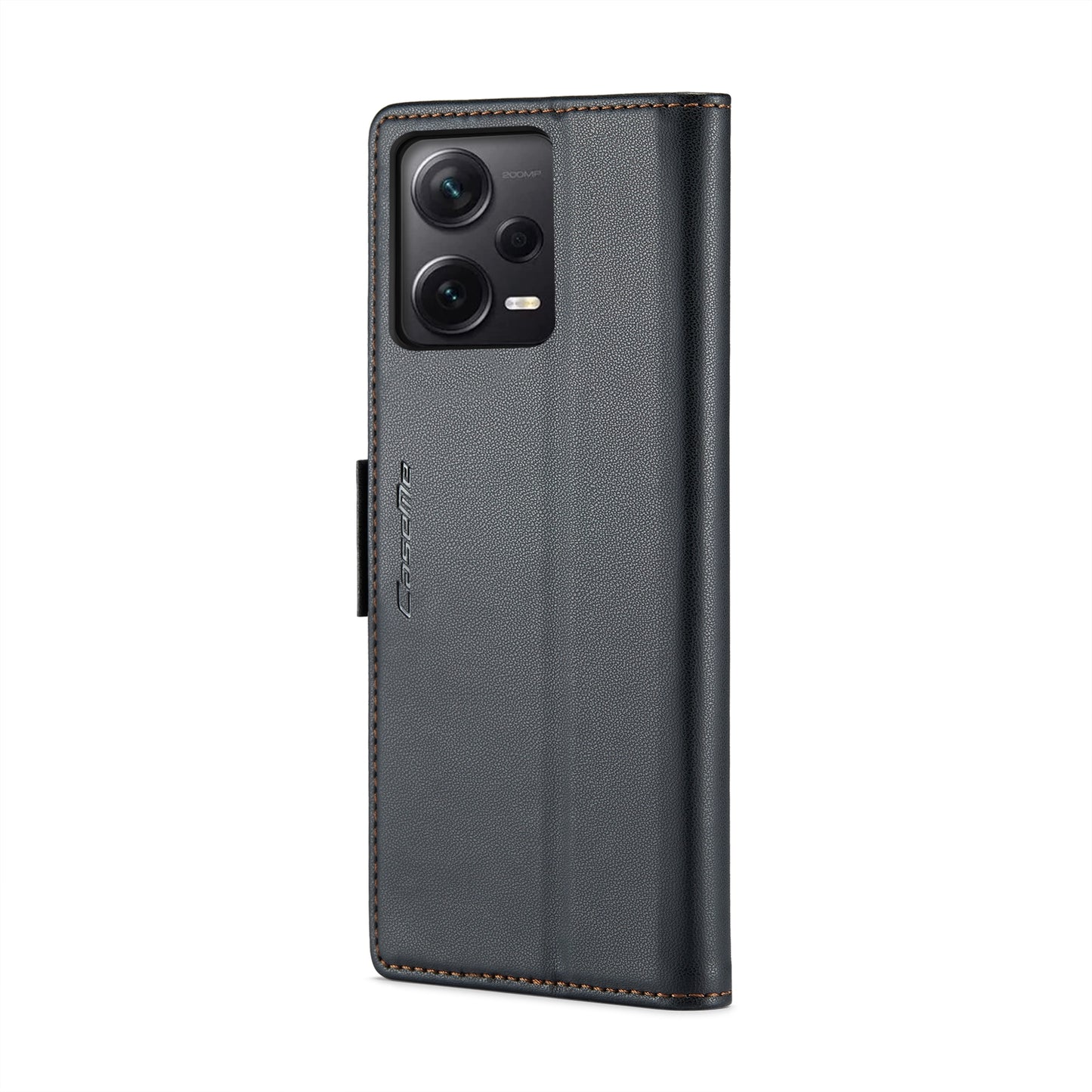 Xiaomi Redmi Note 12 Pro+ 5G Global Leather Wallet Case - RFID Blocking, Stand Function, Card Slots