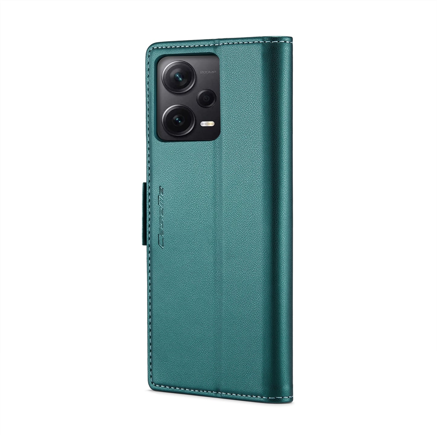 Xiaomi Redmi Note 12 Pro+ 5G Global Leather Wallet Case - RFID Blocking, Stand Function, Card Slots