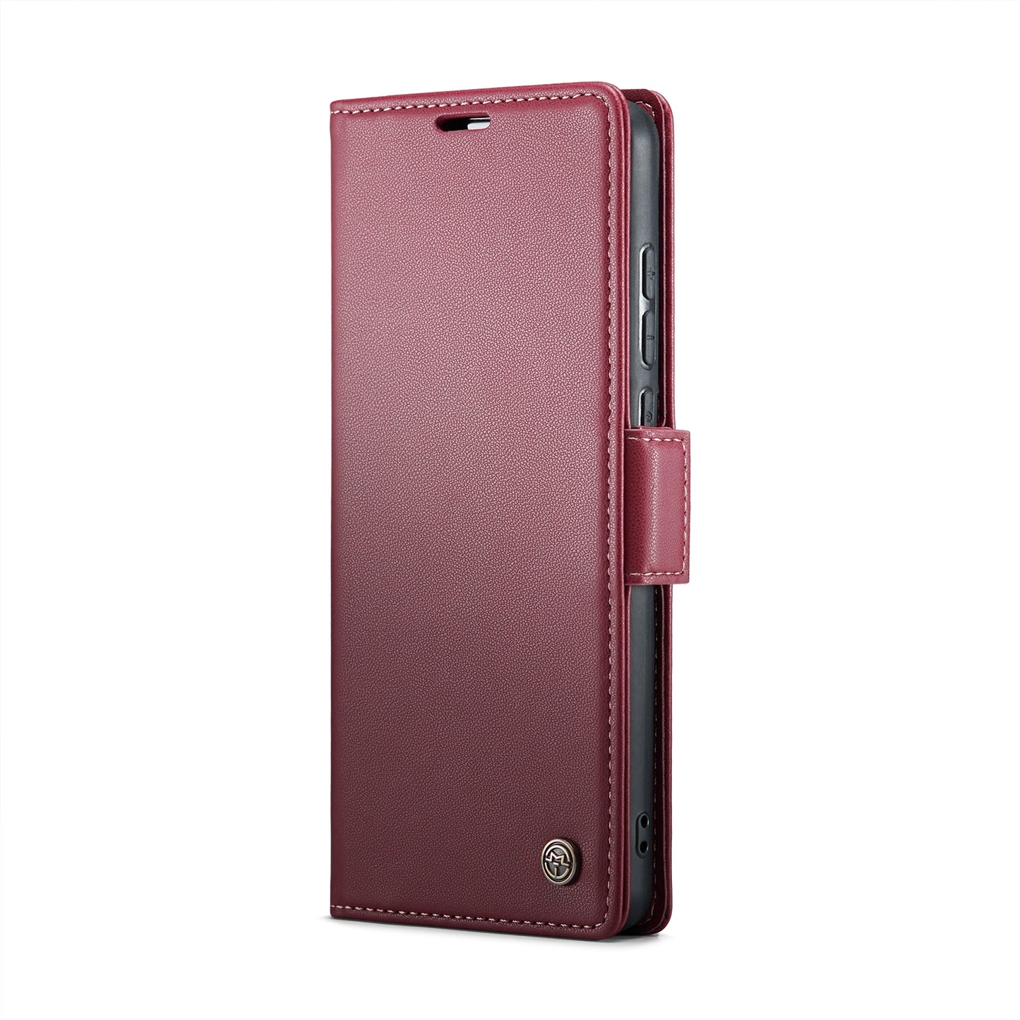 Xiaomi Redmi 11A Leather Wallet Case - RFID Blocking, Stand Function, Card Slots