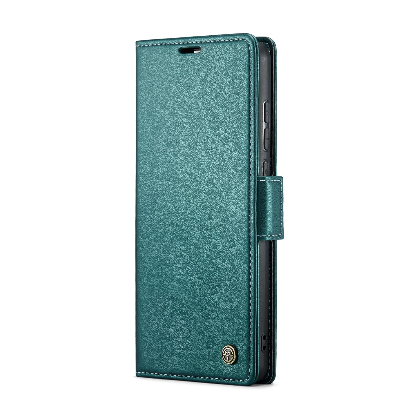 Xiaomi Redmi 11A Leather Wallet Case - RFID Blocking, Stand Function, Card Slots