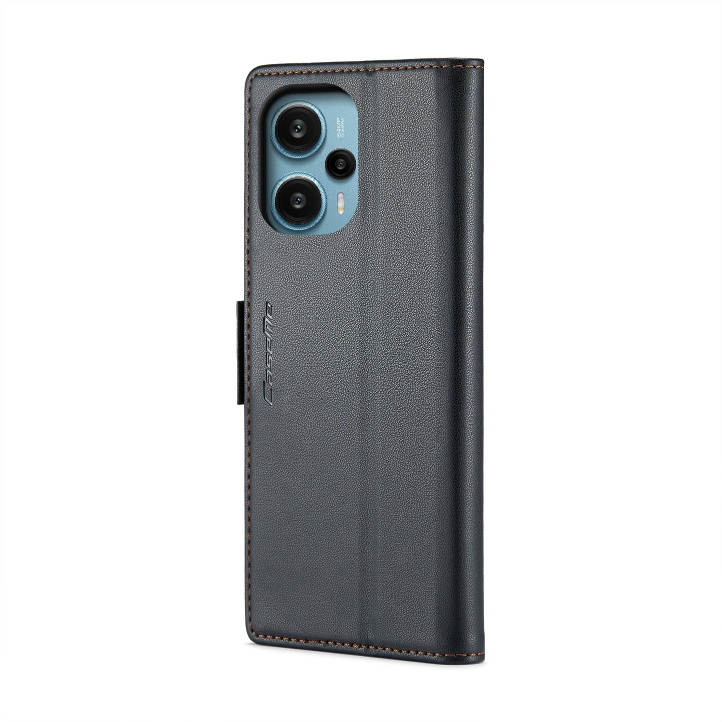Xiaomi Redmi Note 12 Turbo 5G Leather Wallet Case - RFID Blocking, Stand Function, Card Slots