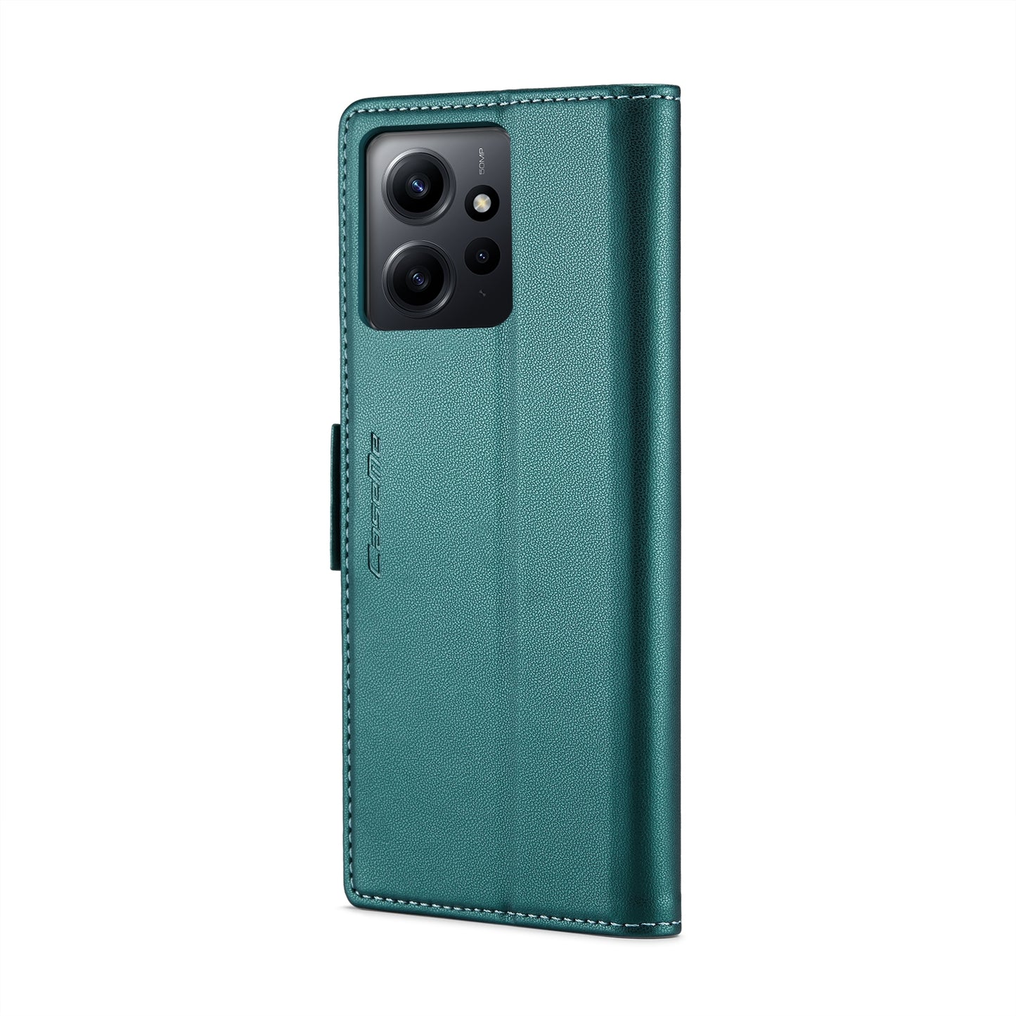 Xiaomi Redmi Note 12 4G Global Leather Wallet Case - RFID Blocking, Stand Function, Card Slots
