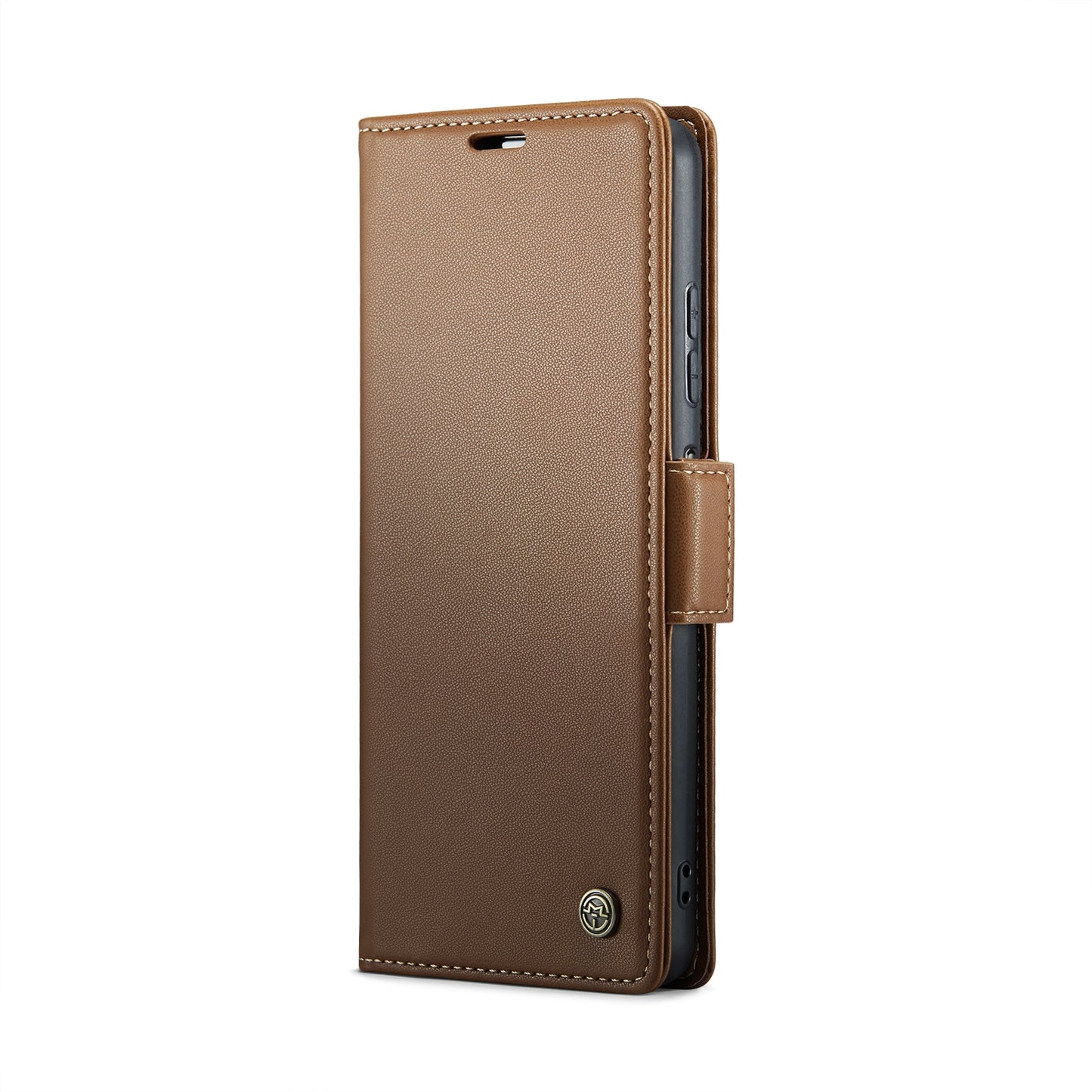 Xiaomi Redmi Note 13 5G Leather Wallet Case - RFID Blocking, Stand Function, Card Slots