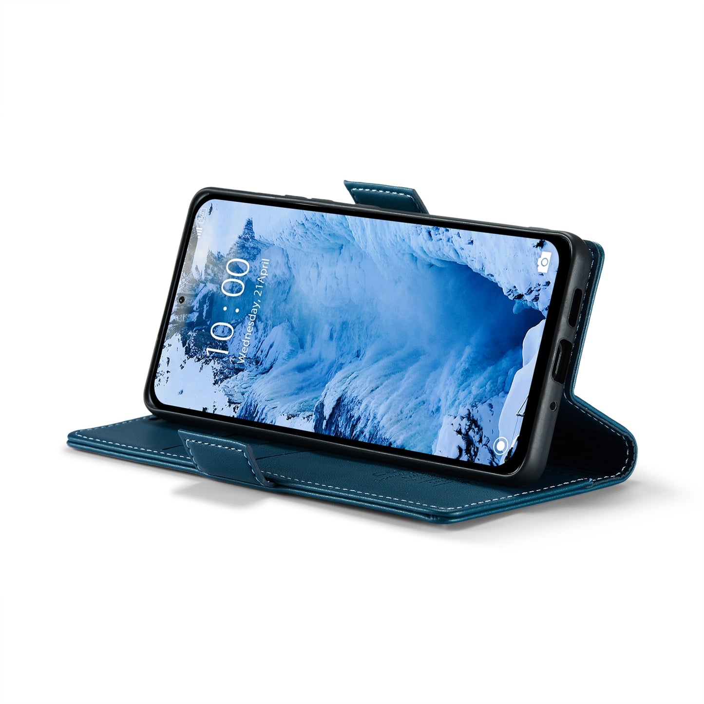 Xiaomi Redmi Note 13 5G Leather Wallet Case - RFID Blocking, Stand Function, Card Slots