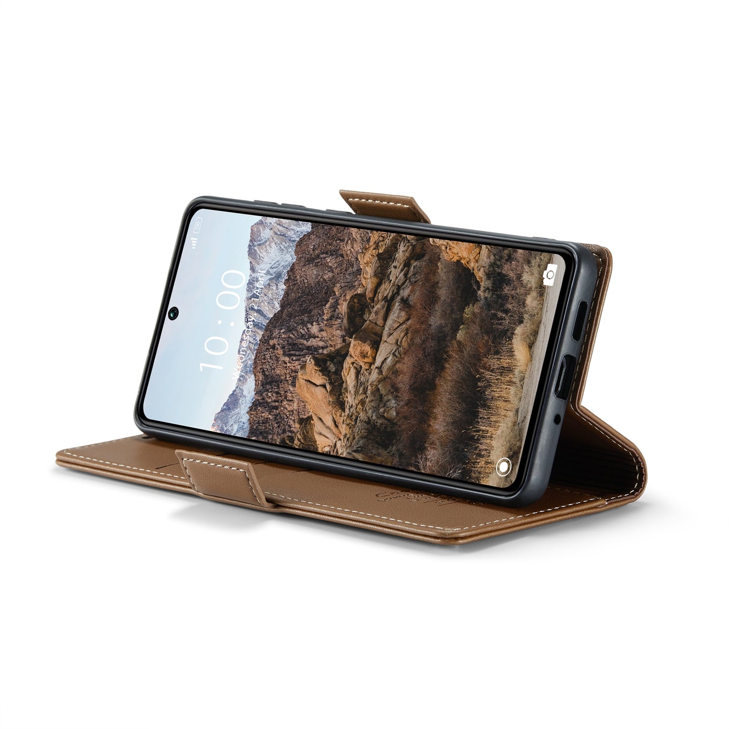 Xiaomi Redmi Note 13 Pro 5G Leather Wallet Case - RFID Blocking, Stand Function, Card Slots