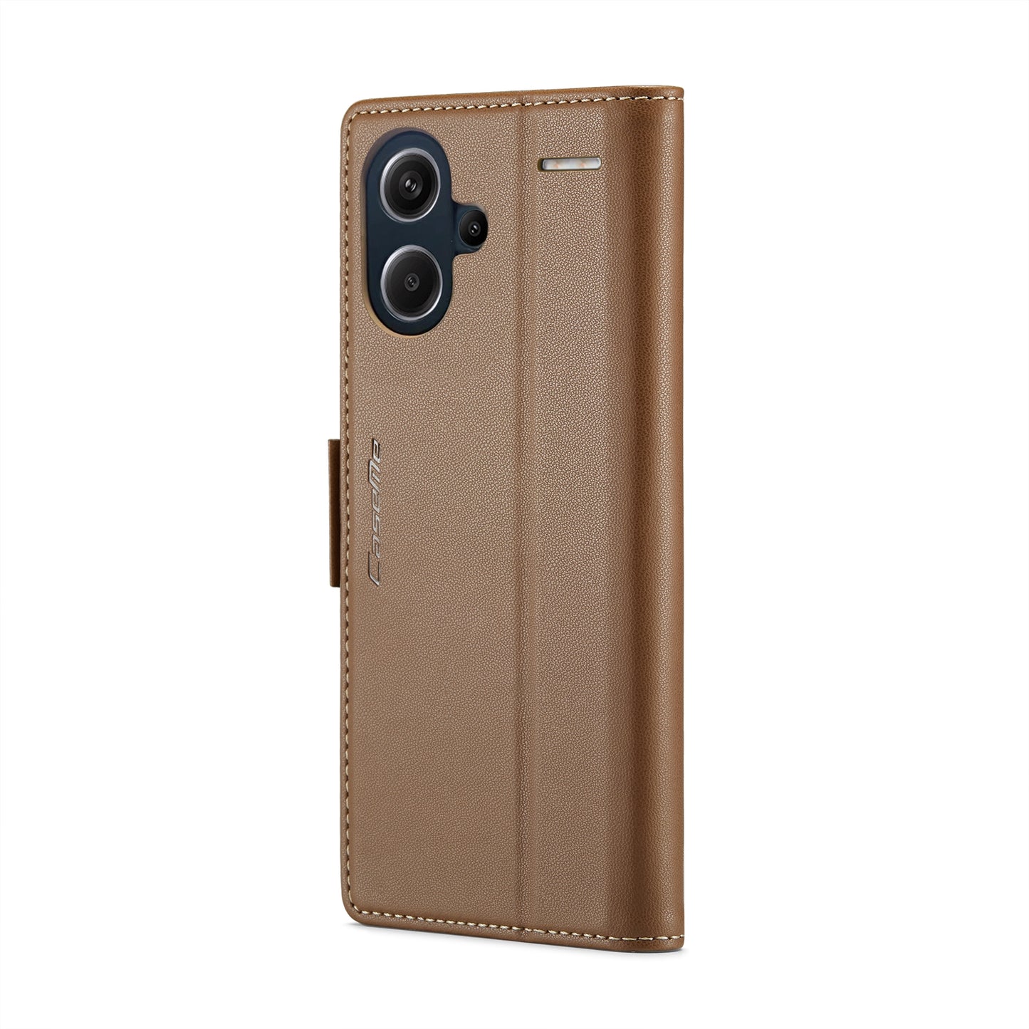 Xiaomi Redmi Note 13 Pro+ 5G Leather Wallet Case - RFID Blocking, Stand Function, Card Slots