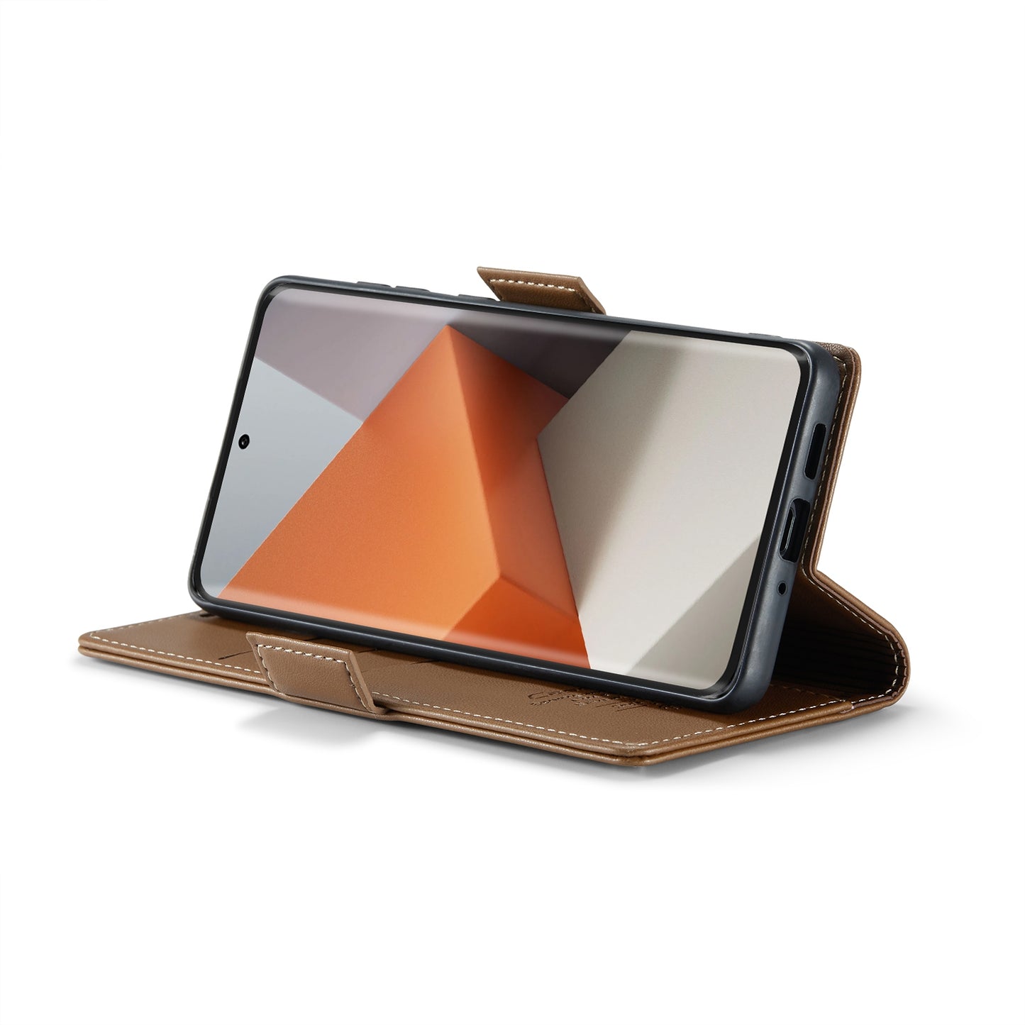 Xiaomi Redmi Note 13 Pro+ 5G Leather Wallet Case - RFID Blocking, Stand Function, Card Slots