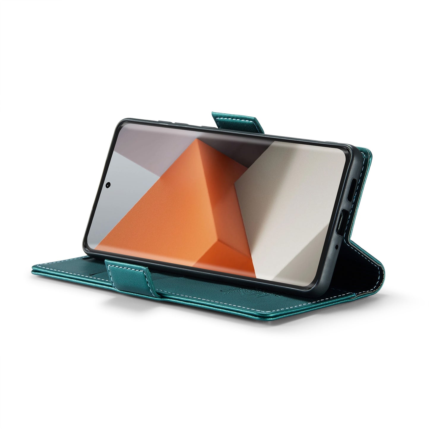 Xiaomi Redmi Note 13 Pro+ 5G Leather Wallet Case - RFID Blocking, Stand Function, Card Slots