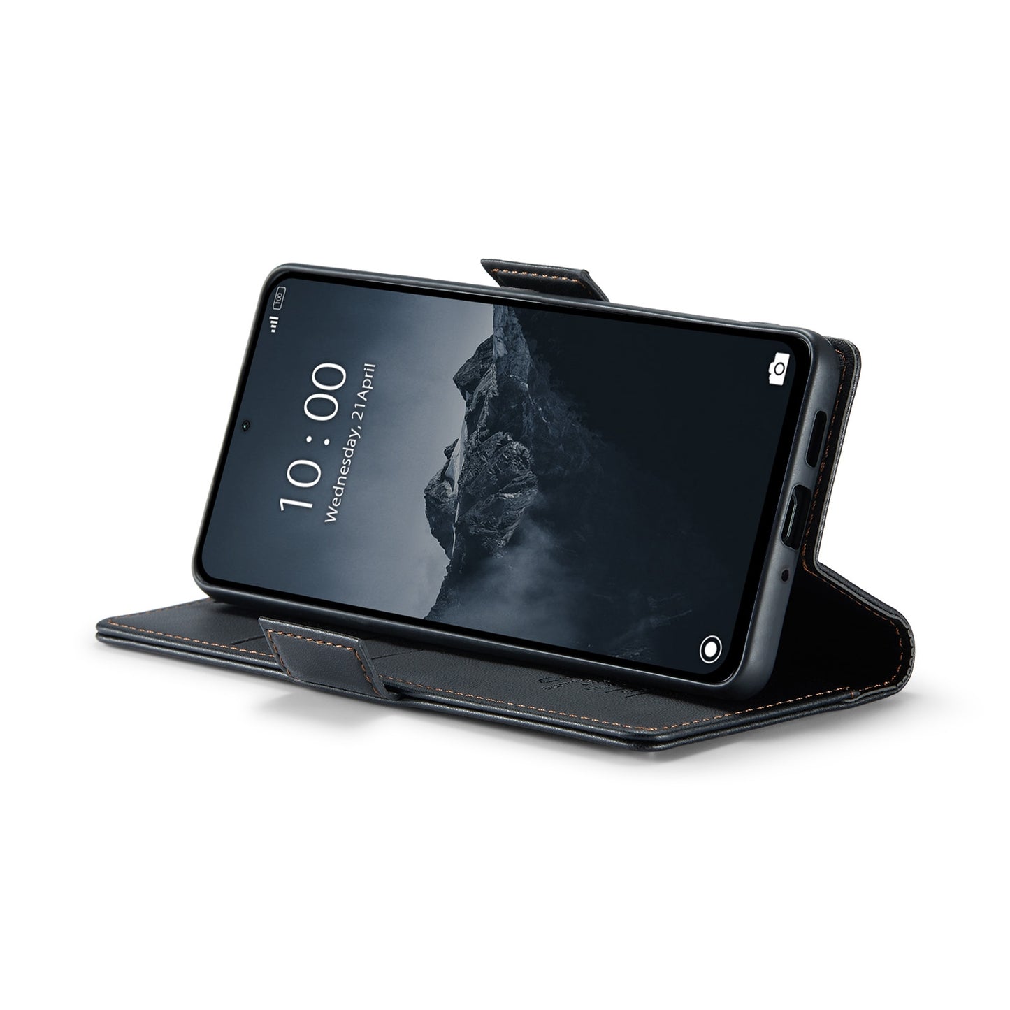 Xiaomi Redmi Note 13 Pro 4G Leather Wallet Case - RFID Blocking, Stand Function, Card Slots